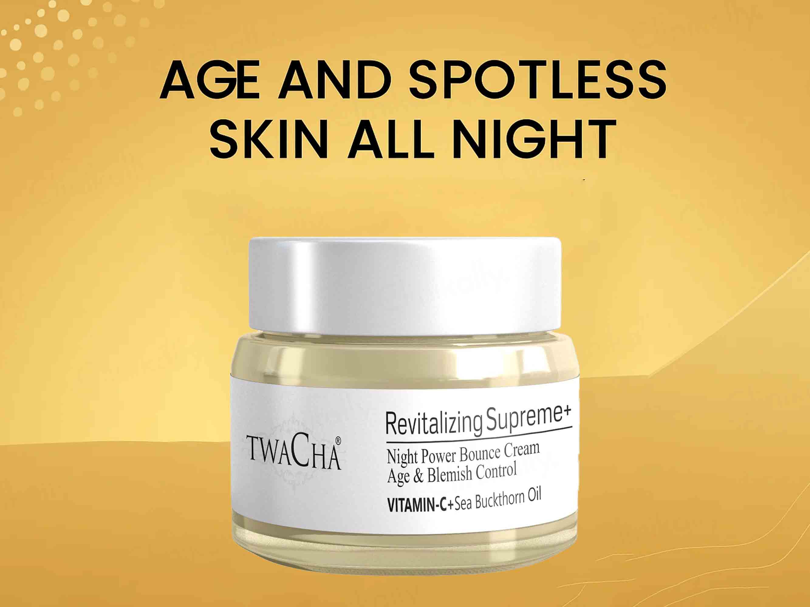 TWACHA Revitalizing Supreme+ Night Power Bounce Cream - Image 2