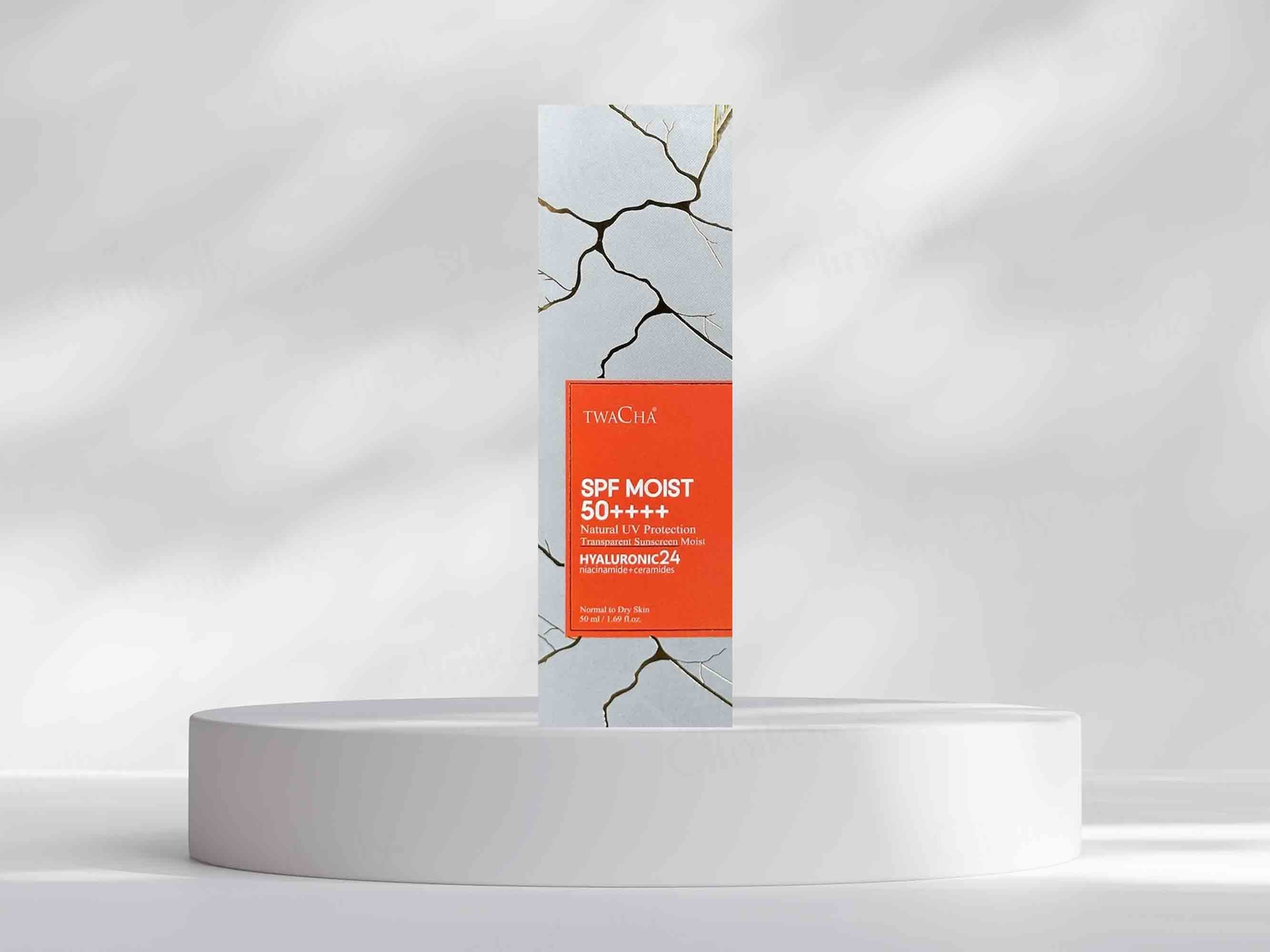TWACHA SPF Moist Mineral Sun Glow Transparent Sunscreen Cream SPF 50++++ - Image 3