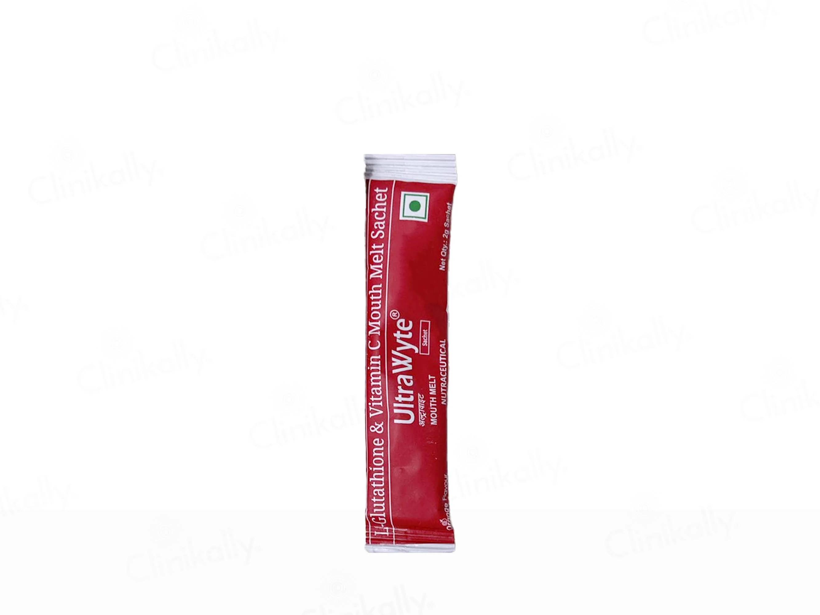 UltraWyte Mouth Melt Sachet - Orange Flavour - Image 3