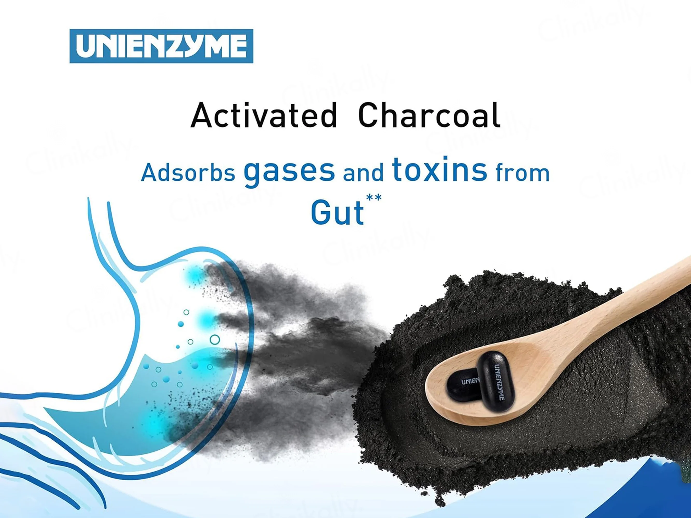 Unienzyme Tablet with Activated Charcoal - Image 5