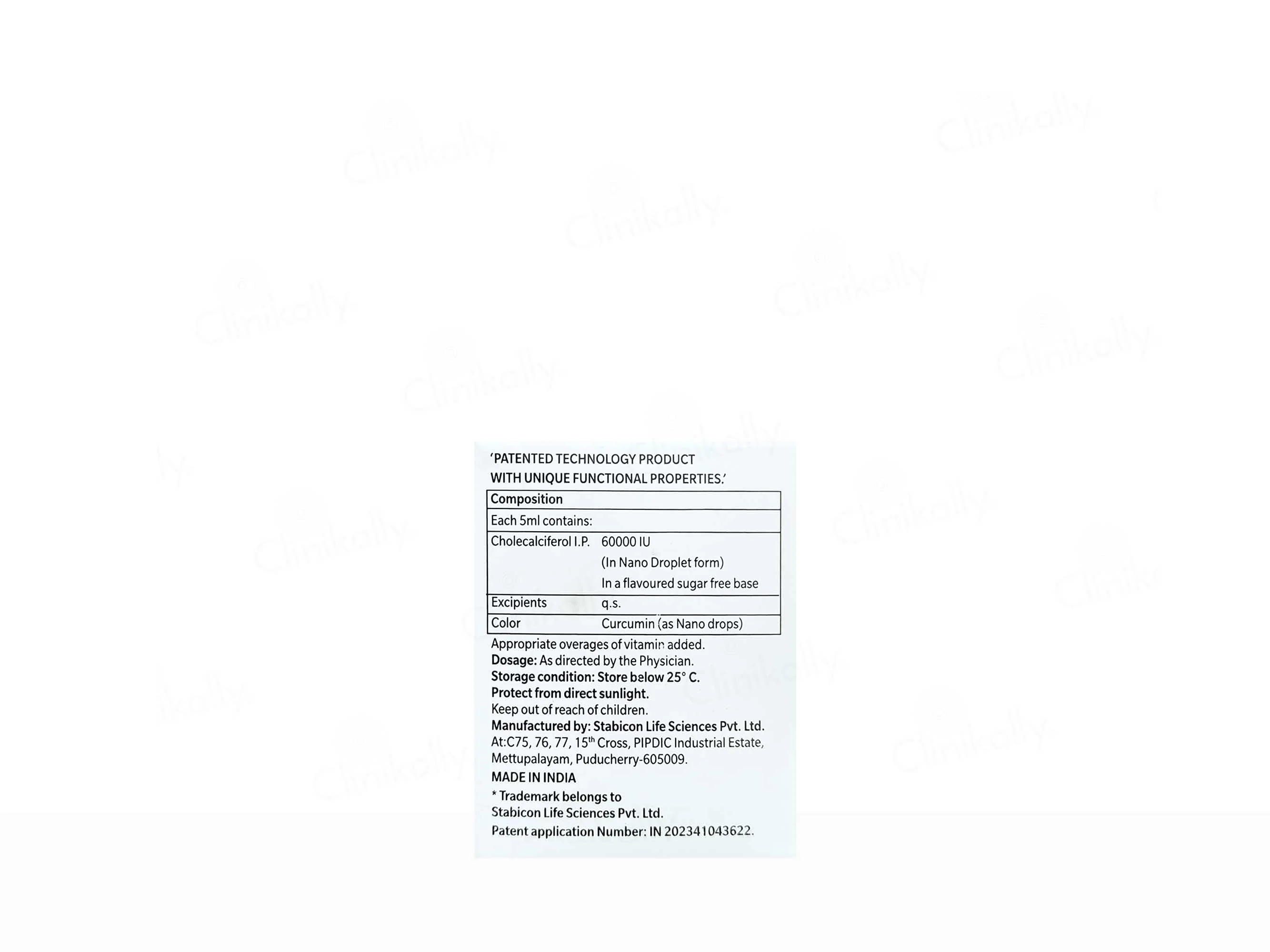 UNS D3 Nano 60k IU Oral Solution - Image 2