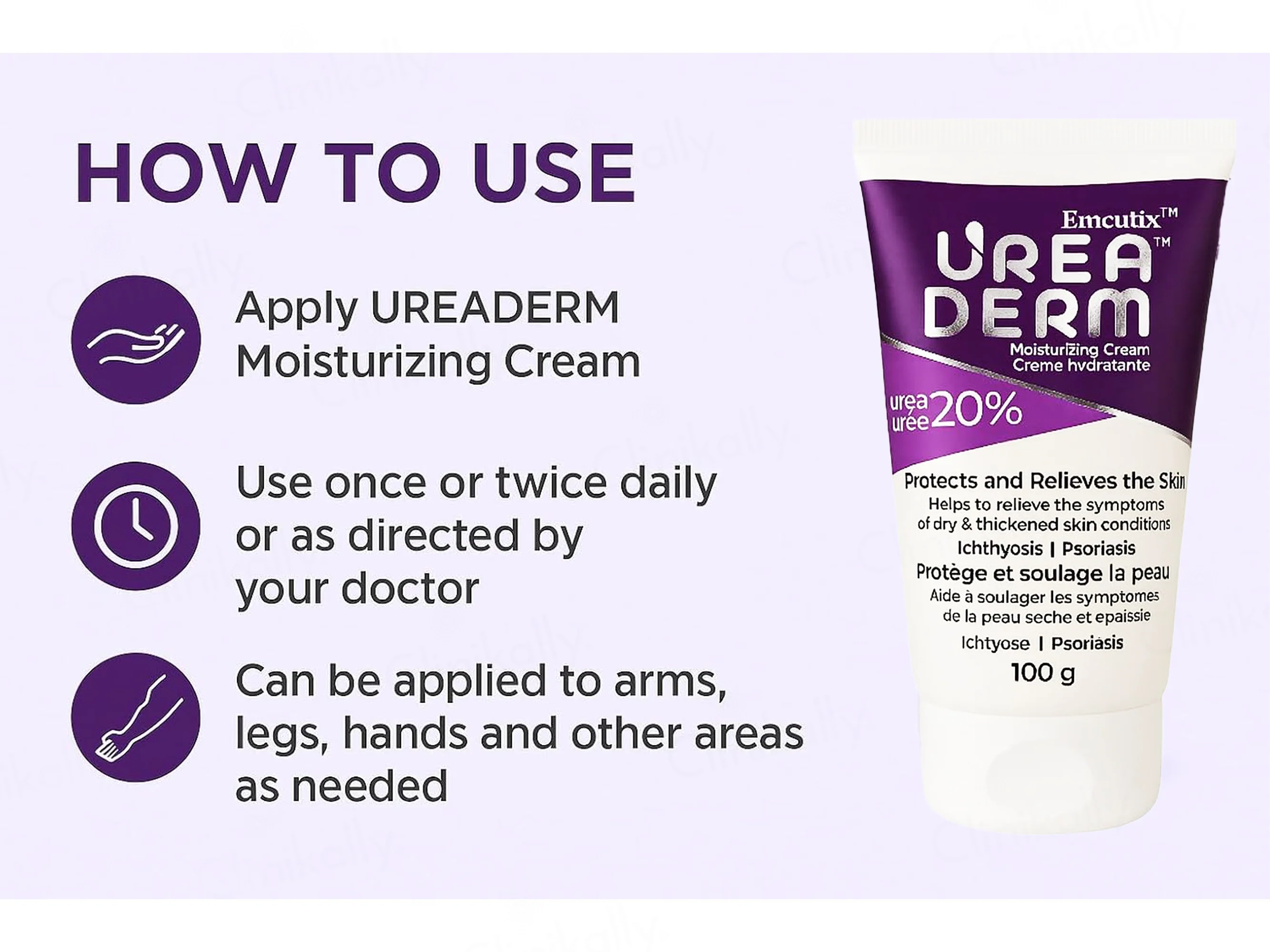 Urea Derm 20% Moisturising Cream - Image 4