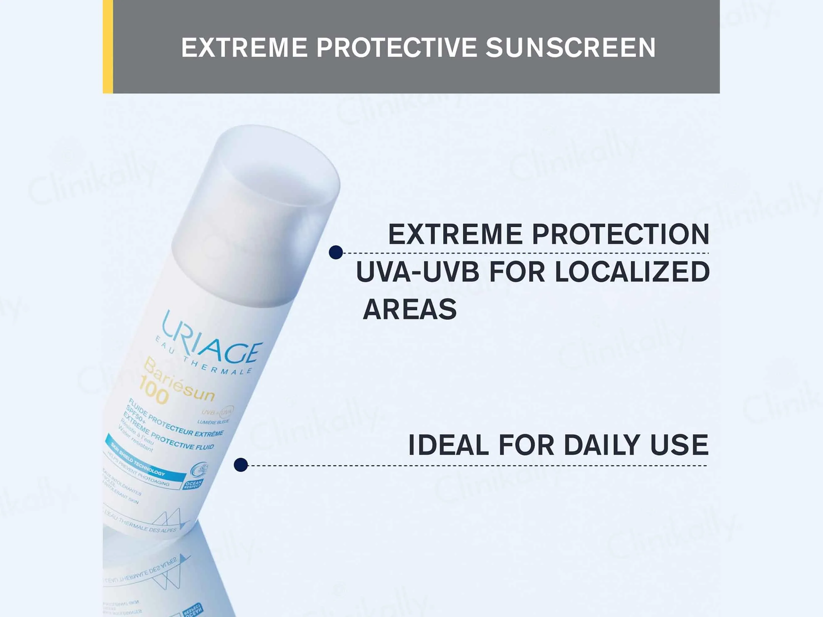 Uriage Bariesun 100 Extreme Protective Fluid Sunscreen SPF 50+ - Image 2