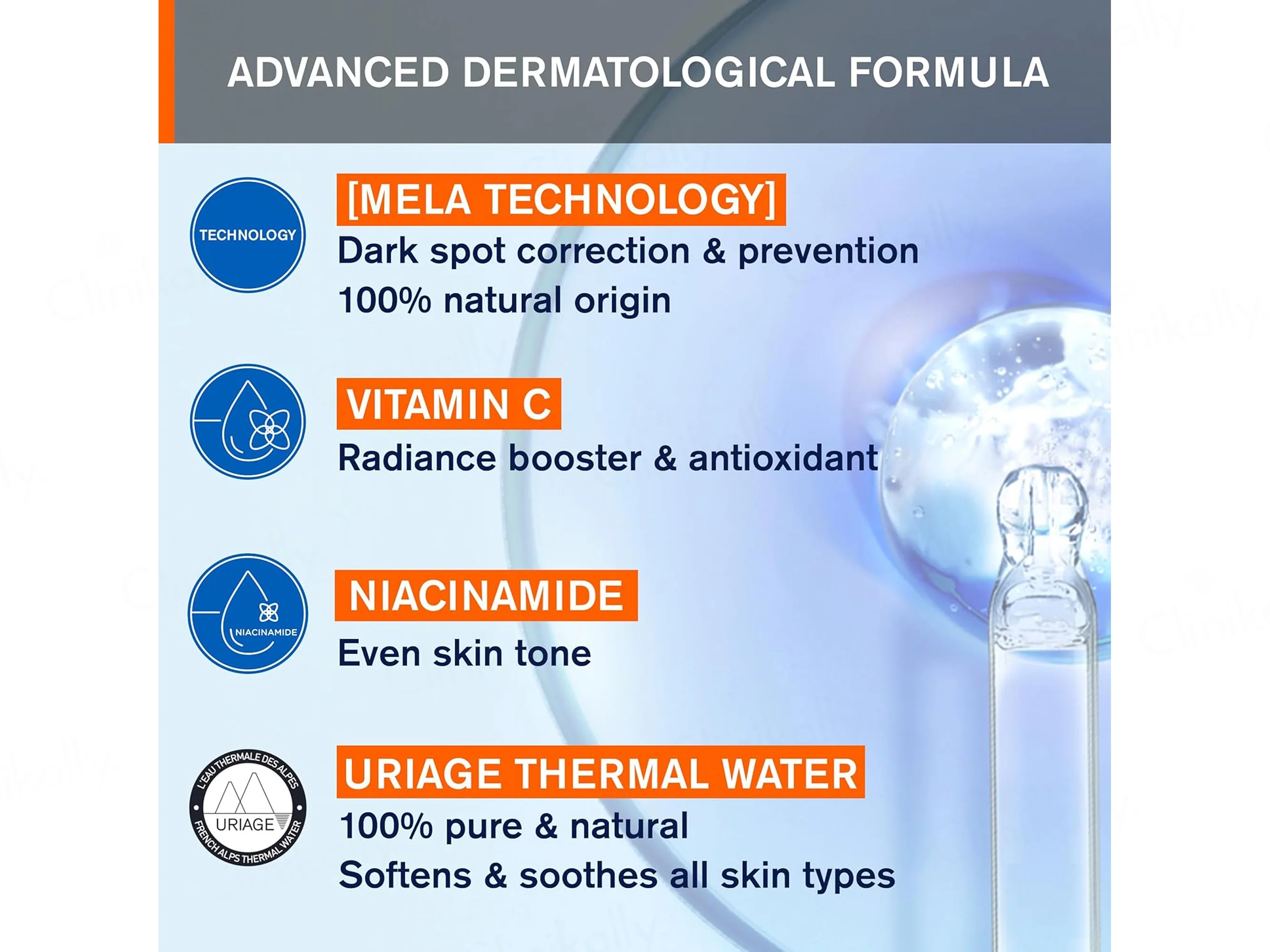 Uriage Depiderm Brightening Cleansing Foaming Cream With Vitamin C - Image 5