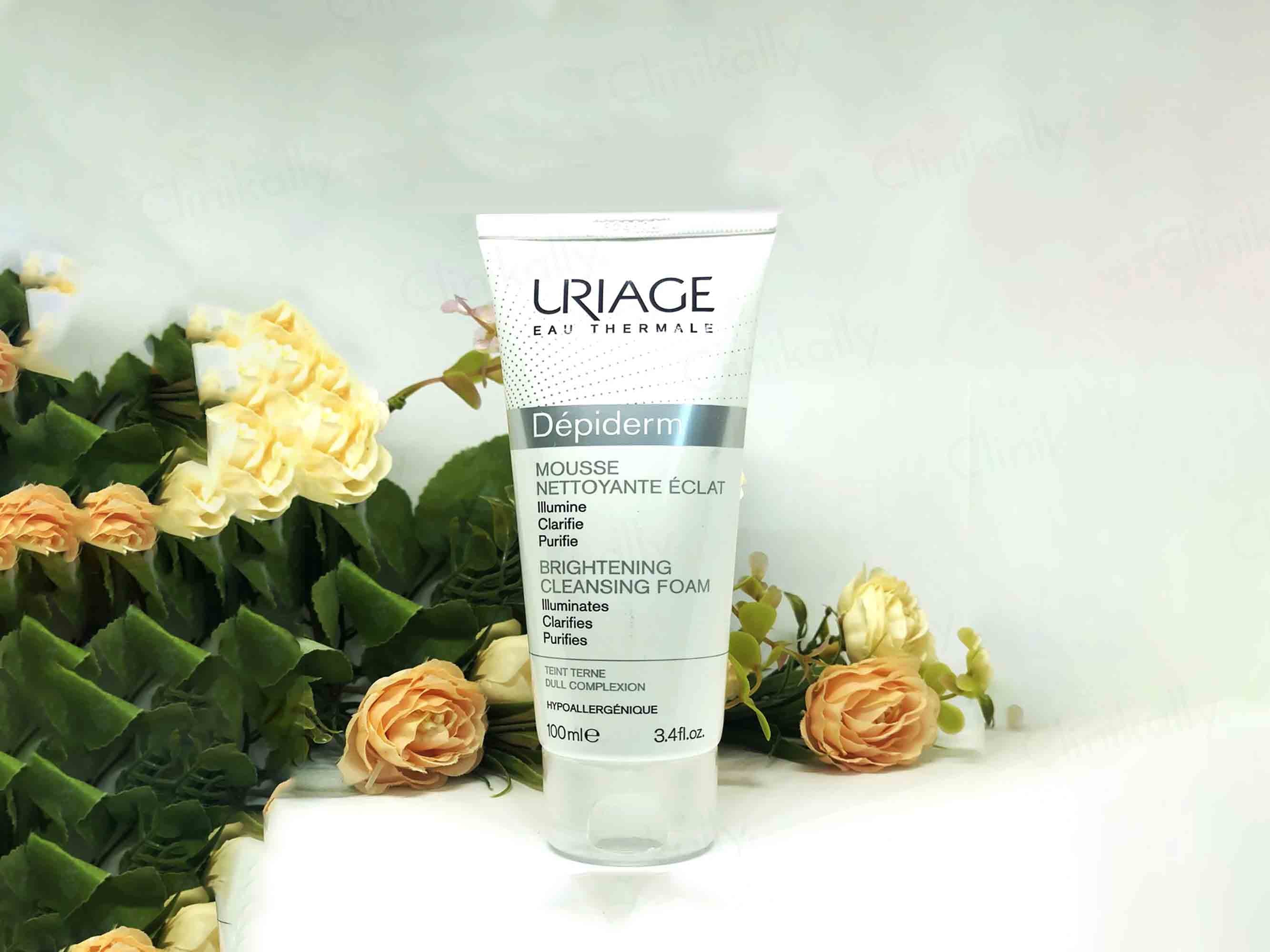Uriage Depiderm Mousse Brightening Cleansing Foam - Image 2
