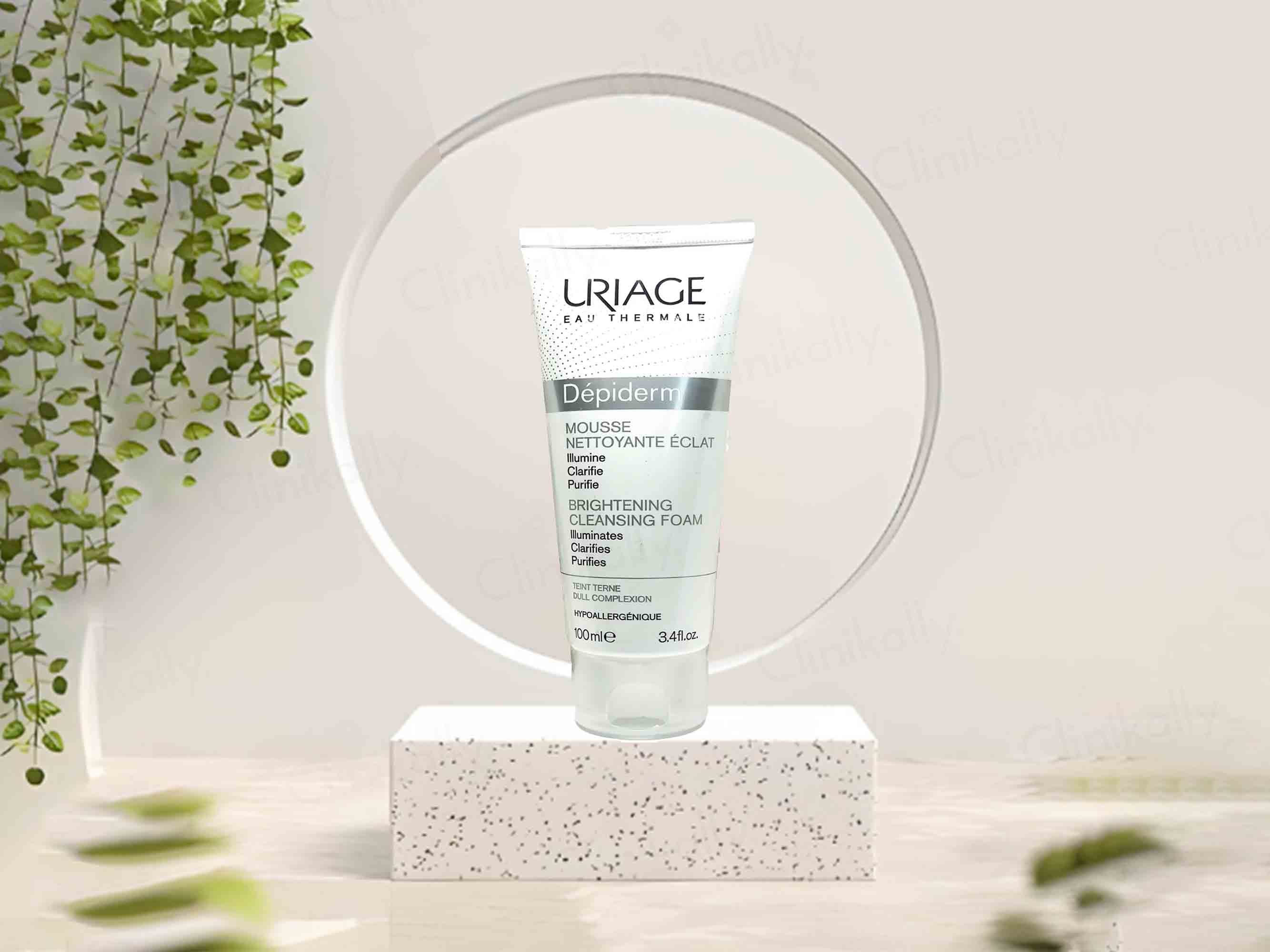 Uriage Depiderm Mousse Brightening Cleansing Foam - Image 3