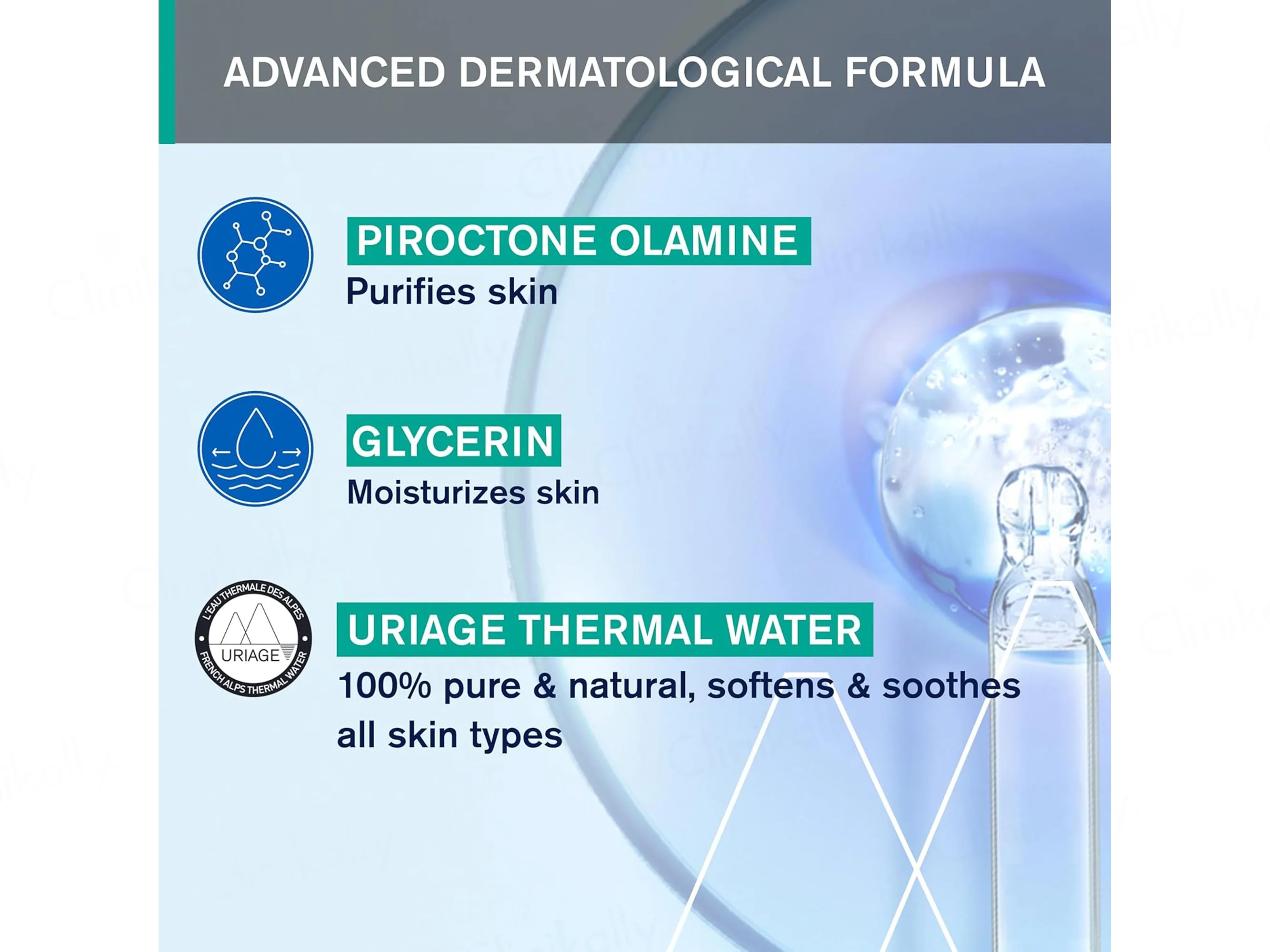 Uriage Hyseac Nettoyant Cleansing Gel - Image 4