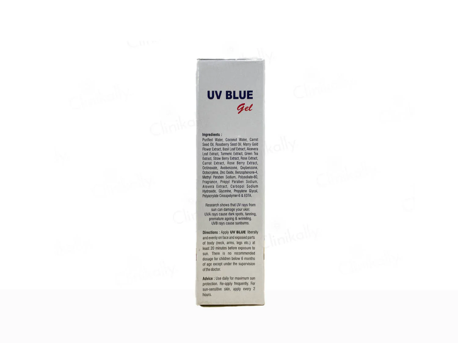 UV Blue Sunscreen Gel SPF 50 - Image 3