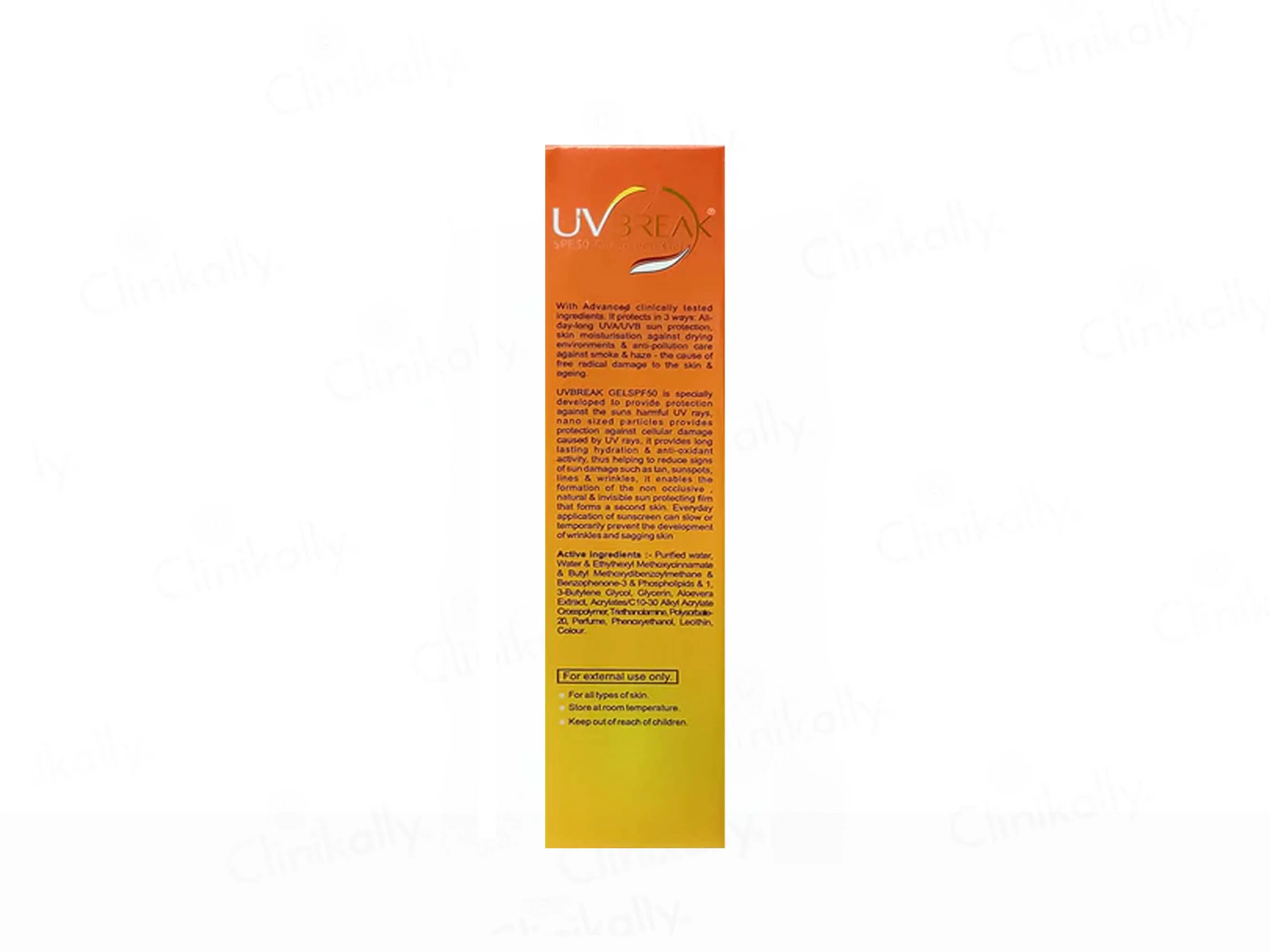 UV Break Sunscreen Gel SPF 50 - Image 3