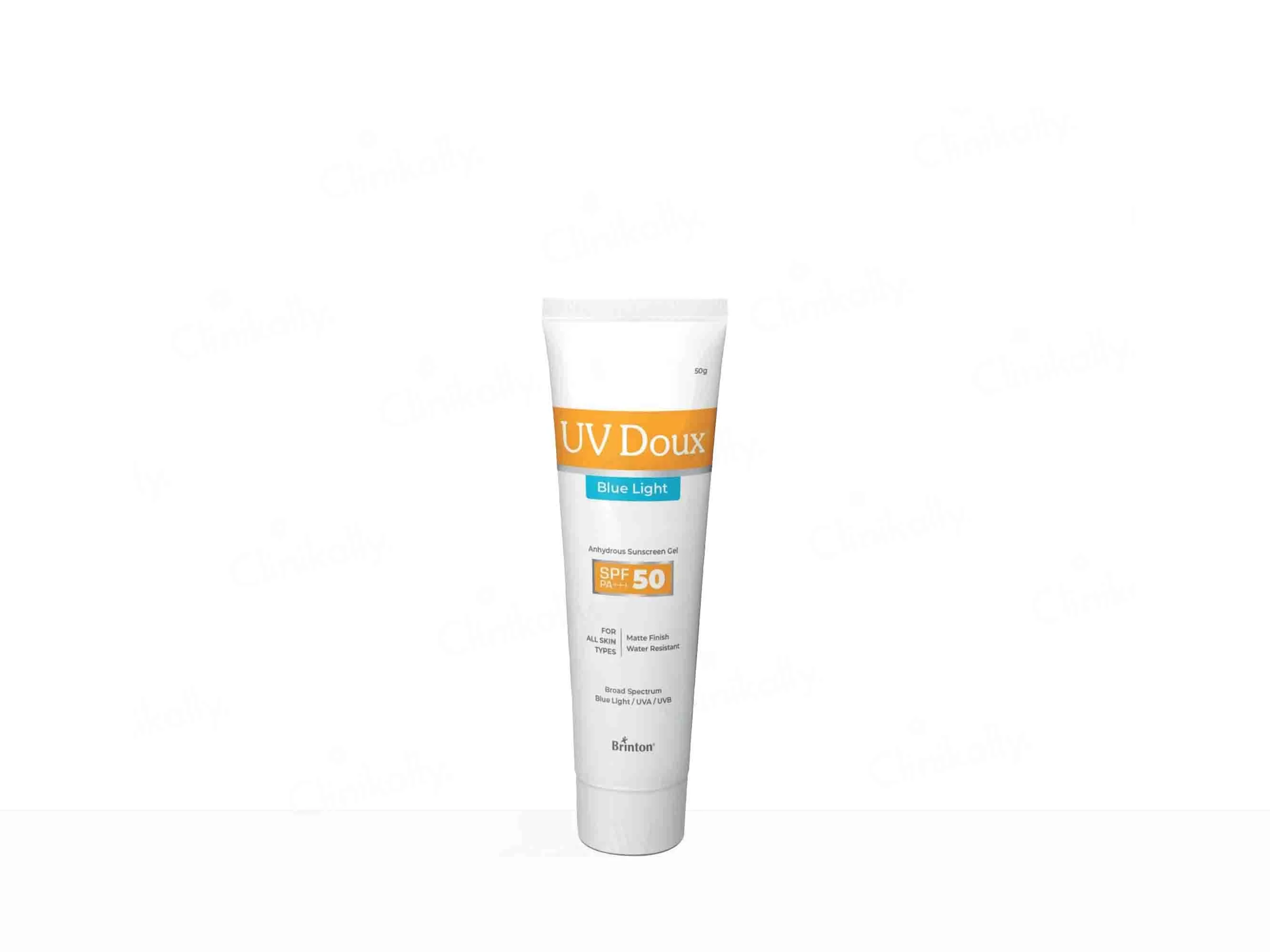 UV Doux Blue Light Anhydrous Sunscreen Gel SPF 50 PA+++ - Image 4