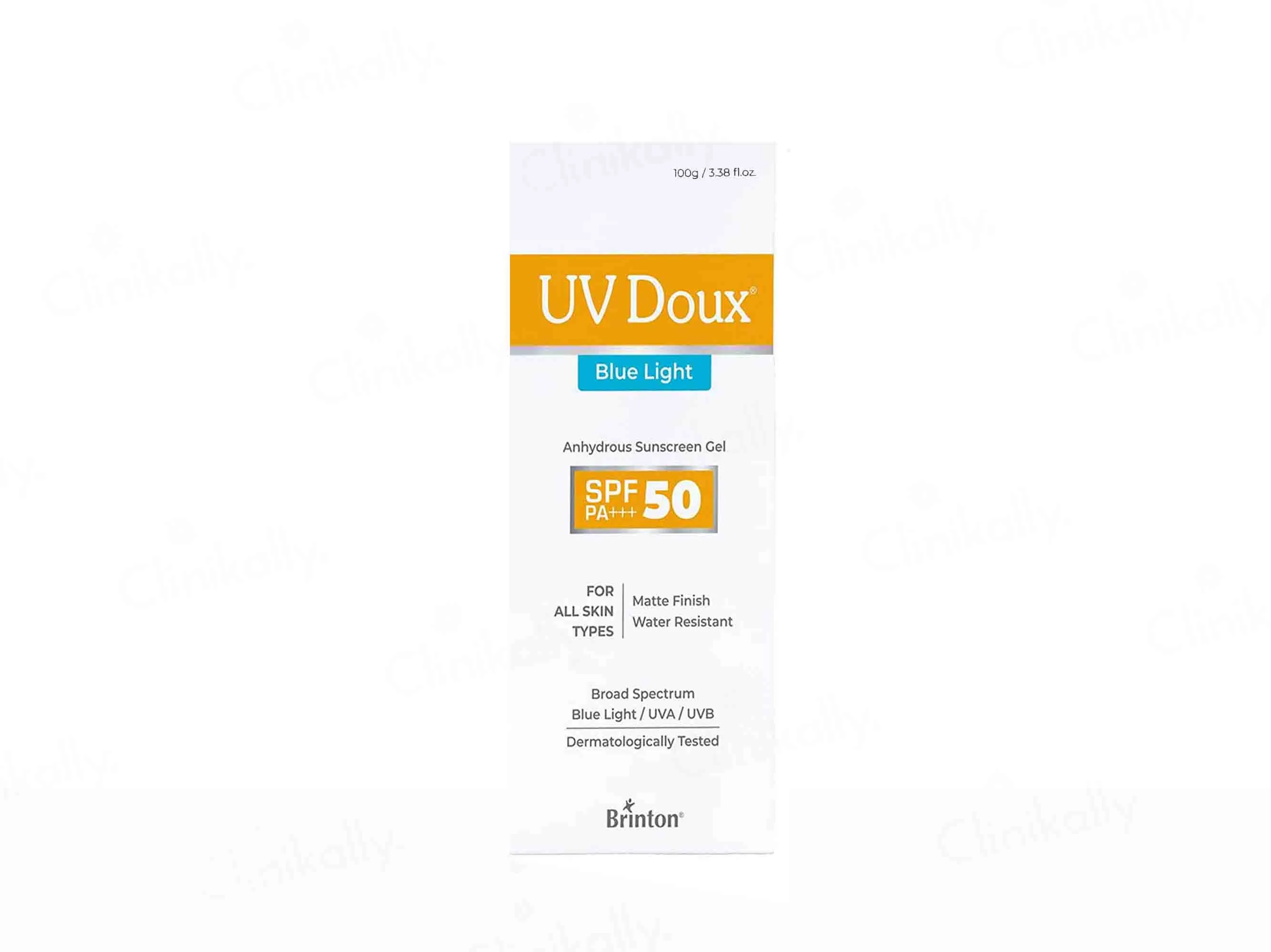 UV Doux Blue Light Anhydrous Sunscreen Gel SPF 50 PA+++ - Image 8