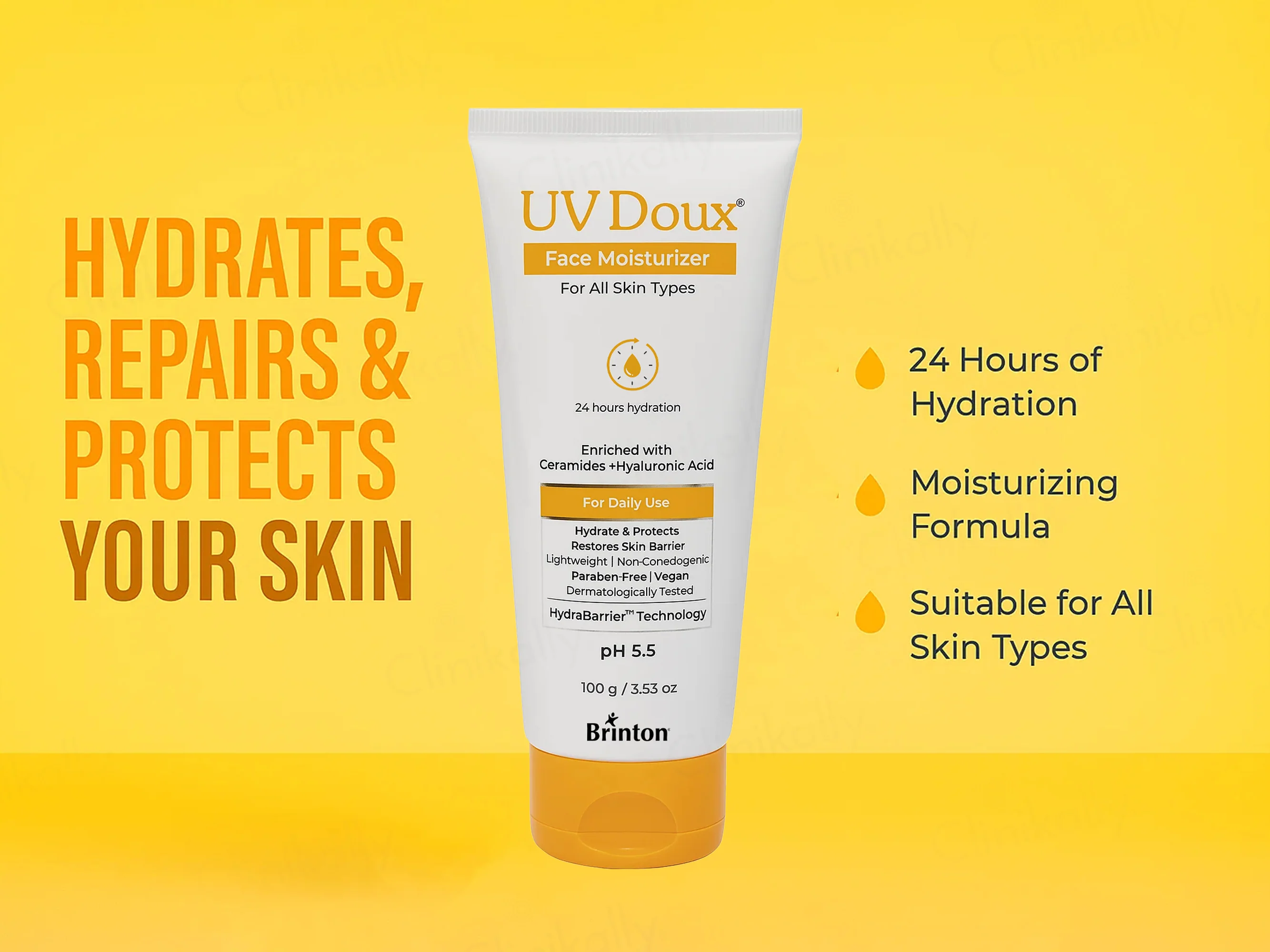 UV Doux Lightweight Face Moisturizer For All Skin Types - Image 2