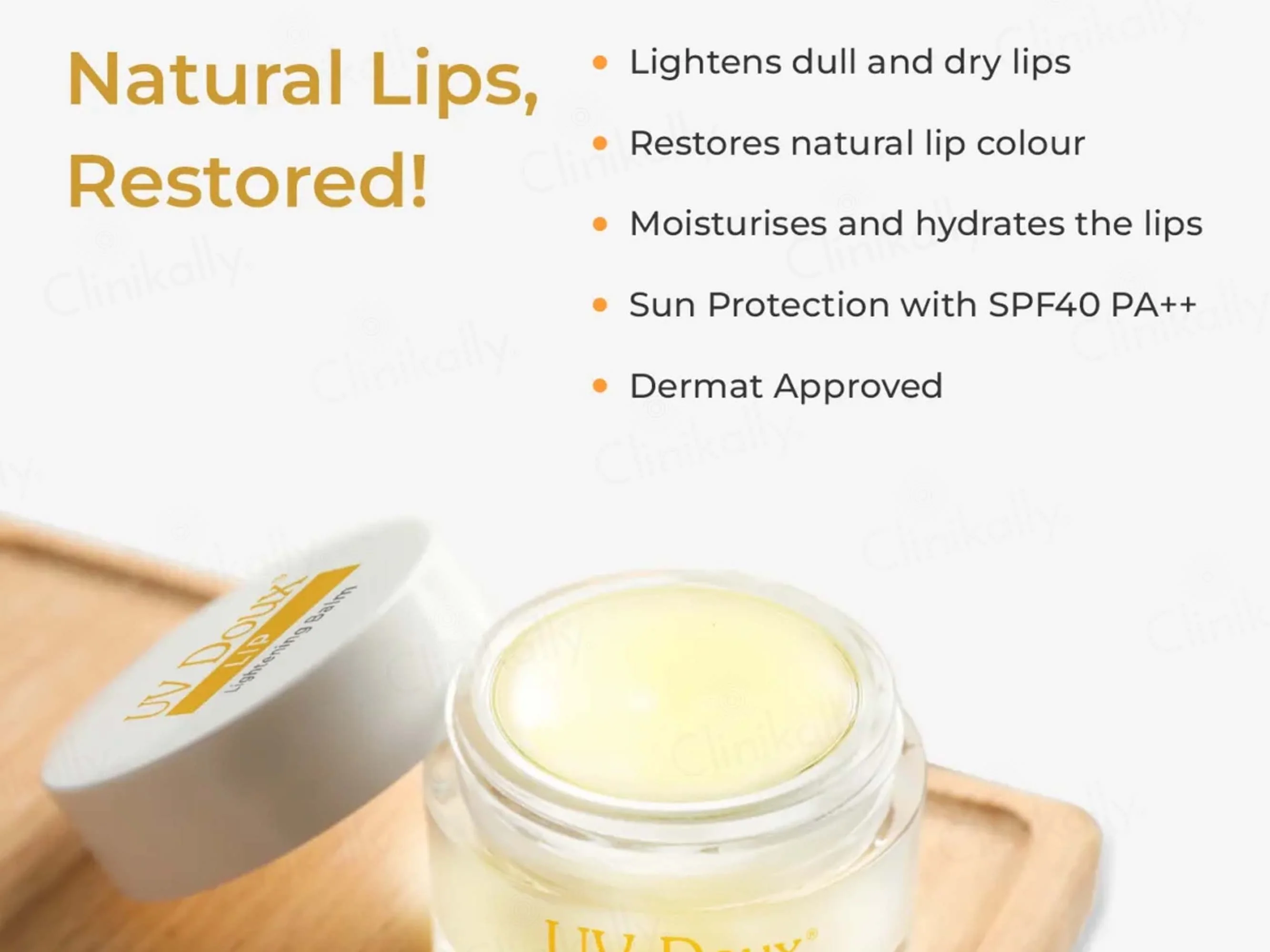 UV Doux Lip Lightening Balm SPF 40 PA++ - Image 2