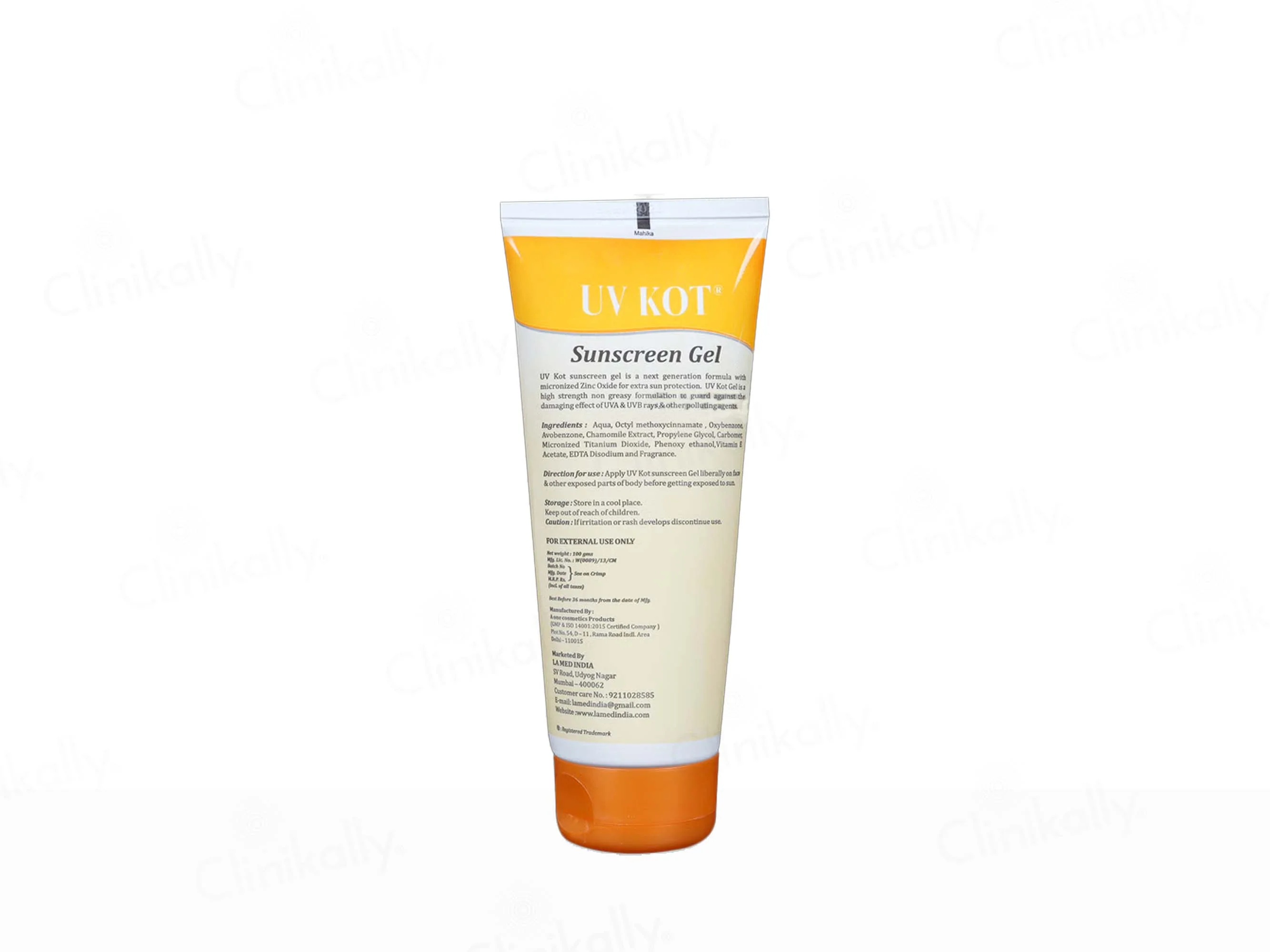UV Kot Sunscreen Gel SPF 30+ - Image 3