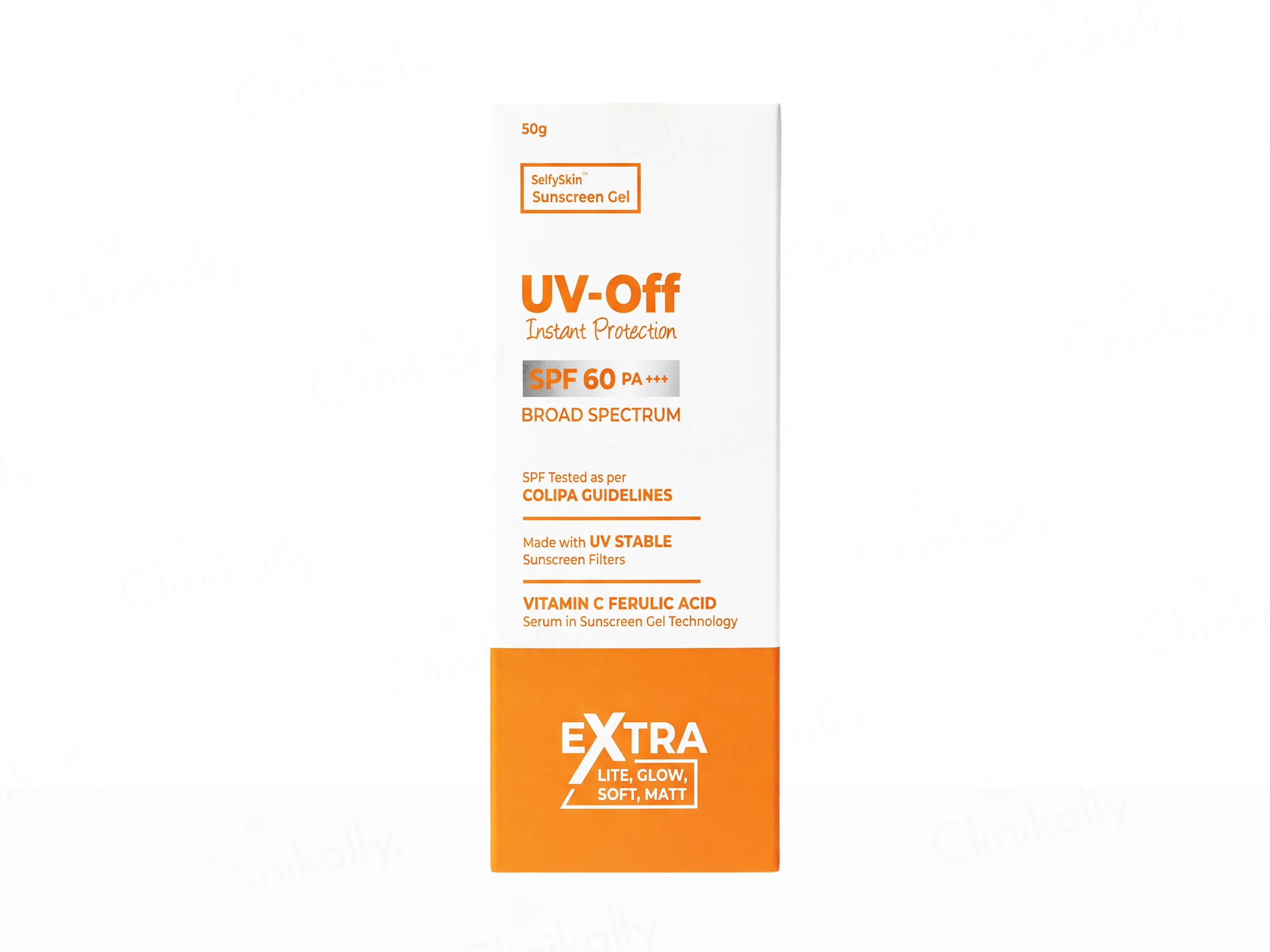 UV-Off Instant Protection Vitamin C & Ferulic Acid Sunscreen Gel SPF 60 PA+++ - Image 5