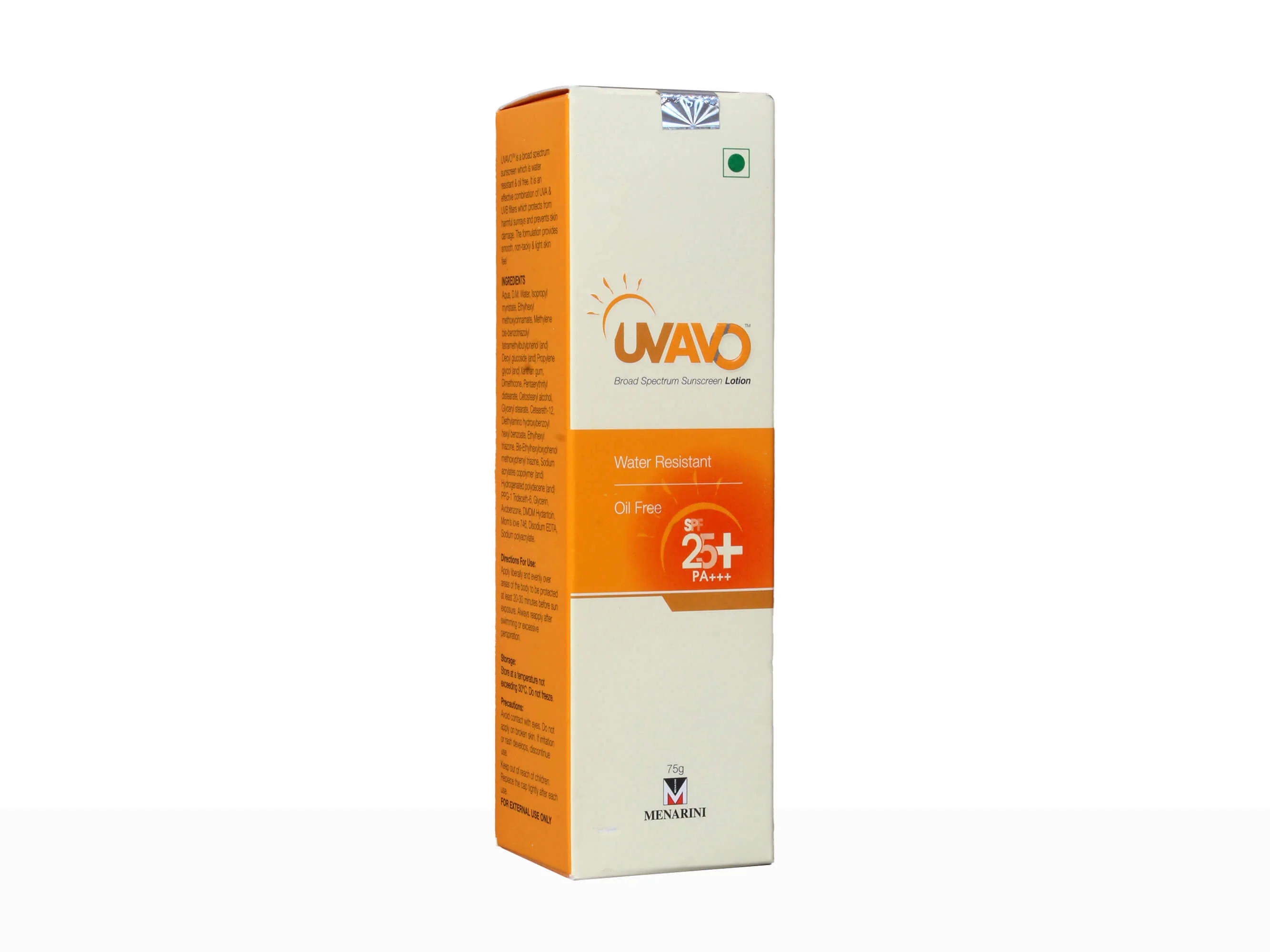 UVAVO Broad Spectrum Sunscreen Lotion SPF 25+ PA+++ - Image 3