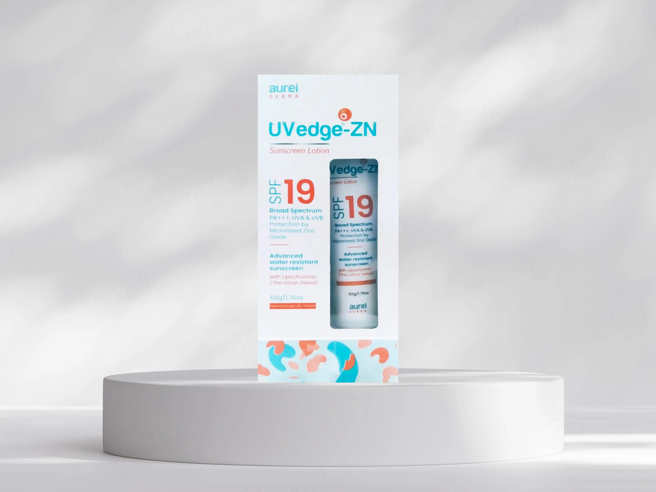 UVedge-ZN Advanced Water Resistant Sunscreen Lotion SPF 19 PA+++ - Image 2