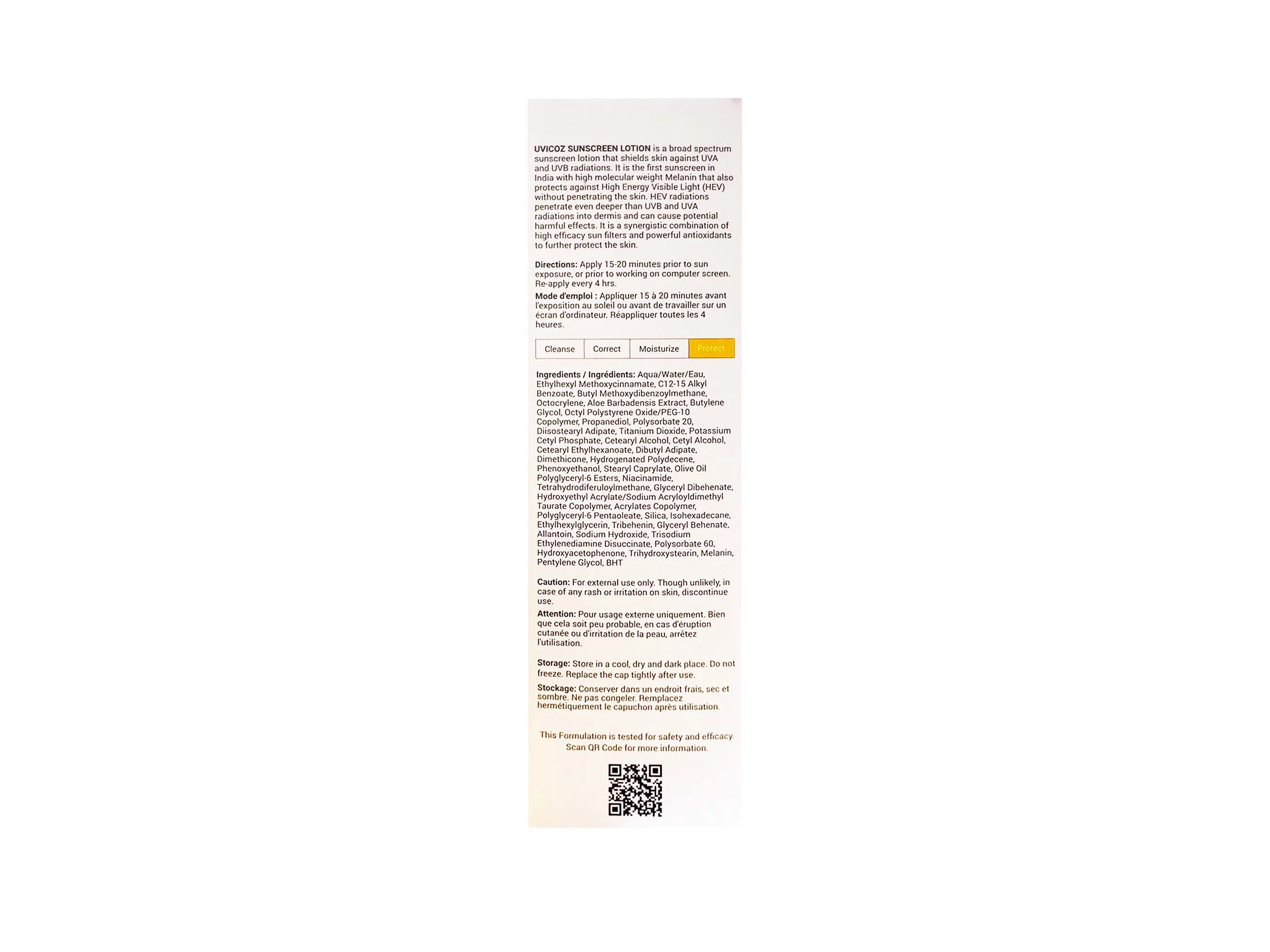 Uvicoz HEV Sunscreen Lotion SPF 50+ PA++++ - Image 3