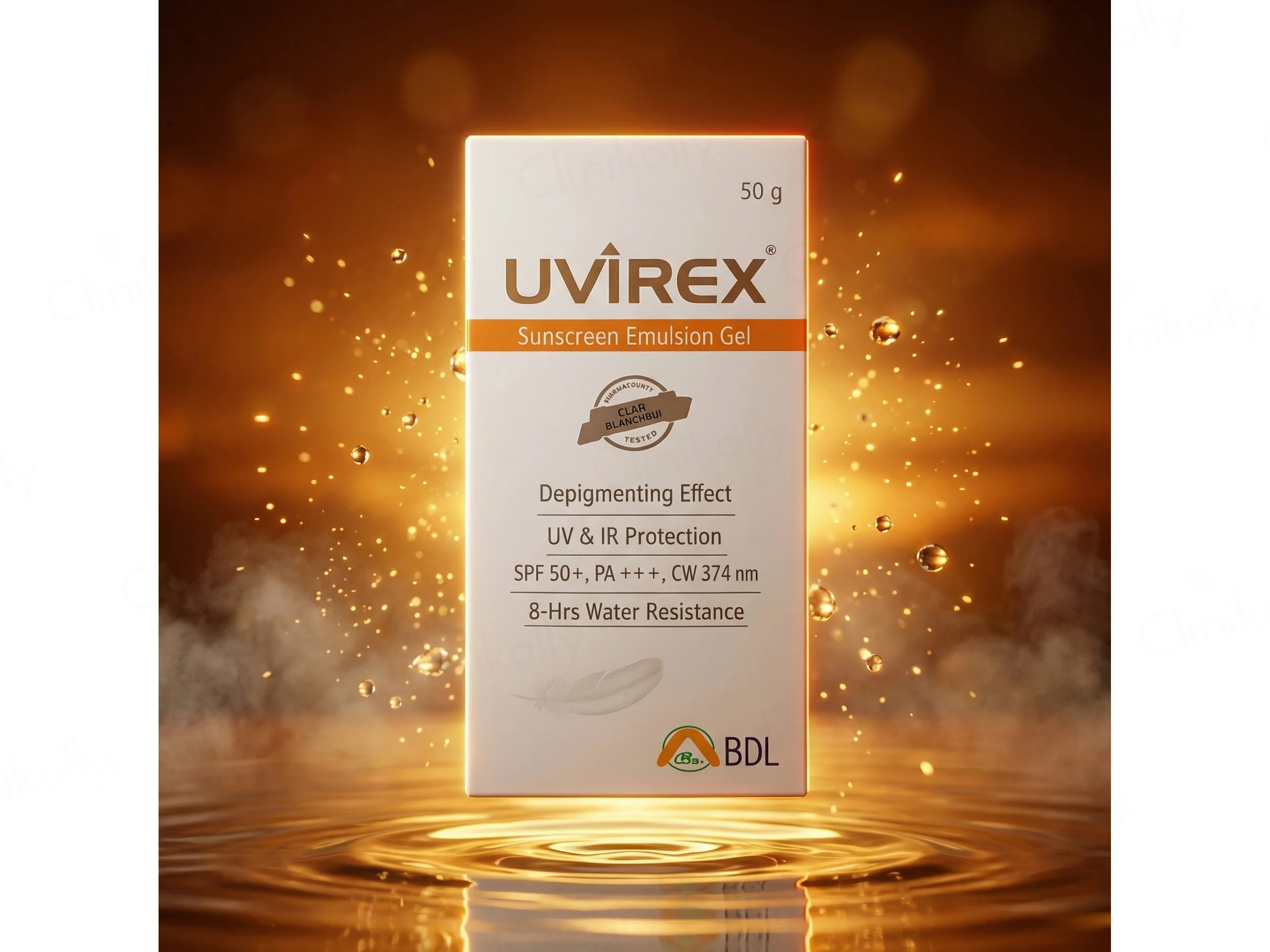 Uvirex Sunscreen Emulsion Gel SPF 50+ - Image 4