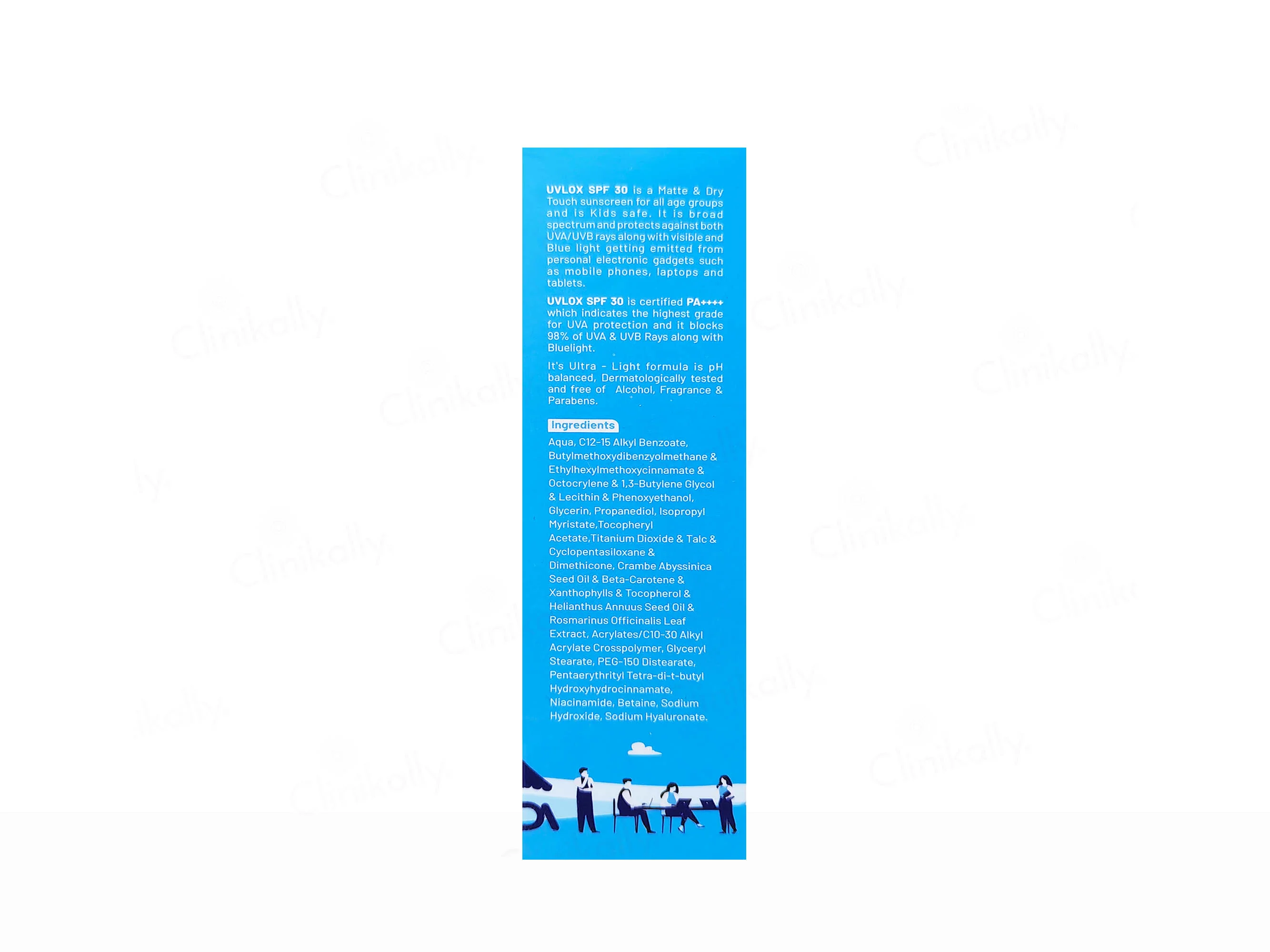 Uvlox Blue Light Protection Sunscreen SPF 30+ PA++++ - Image 3