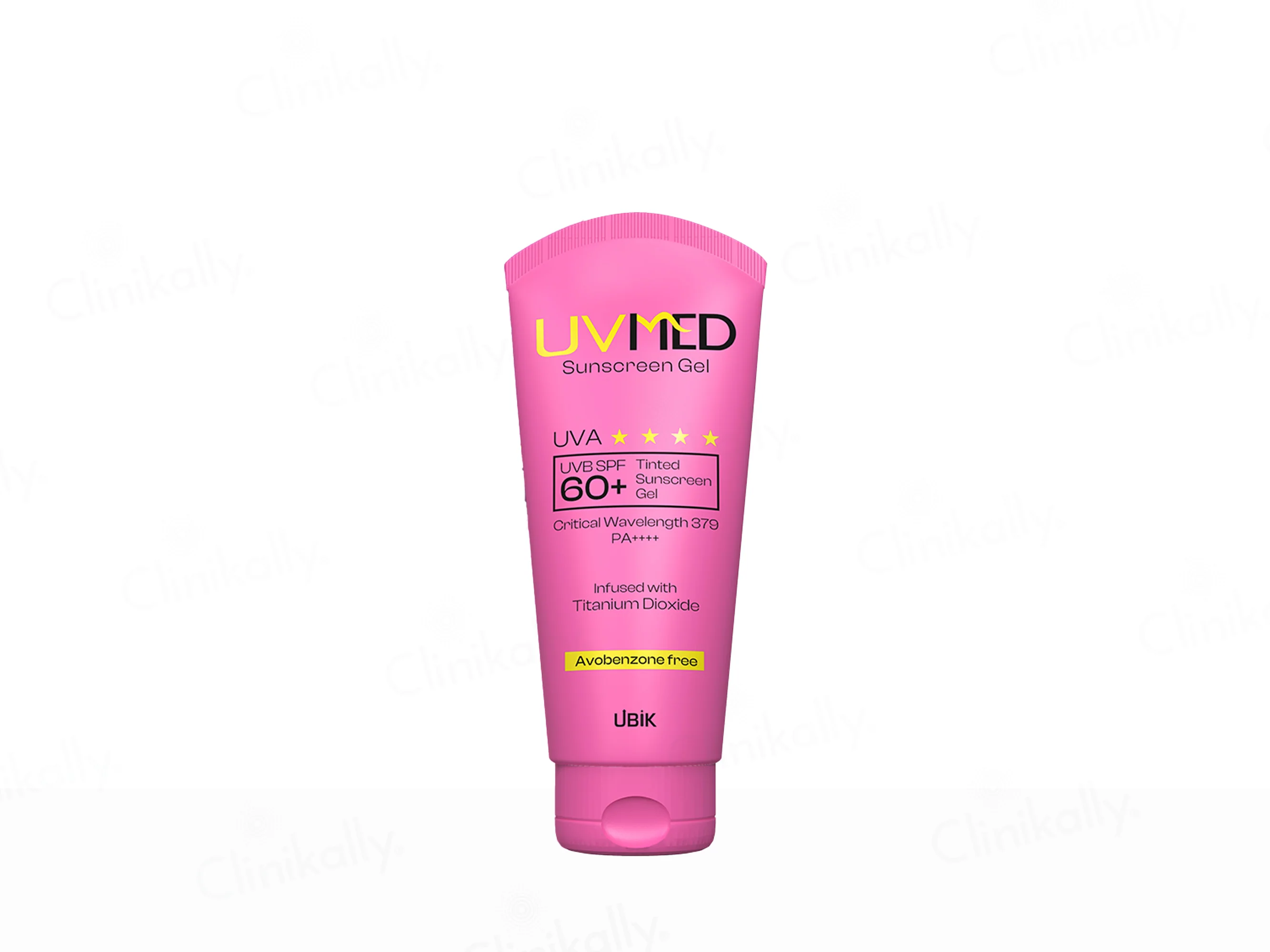 Uvmed Tinted Sunscreen Gel SPF 60+ PA++++ - Image 2
