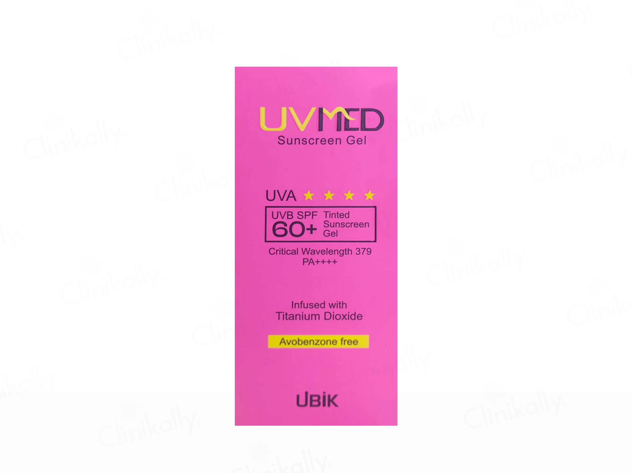 Uvmed Tinted Sunscreen Gel SPF 60+ PA++++ - Image 3