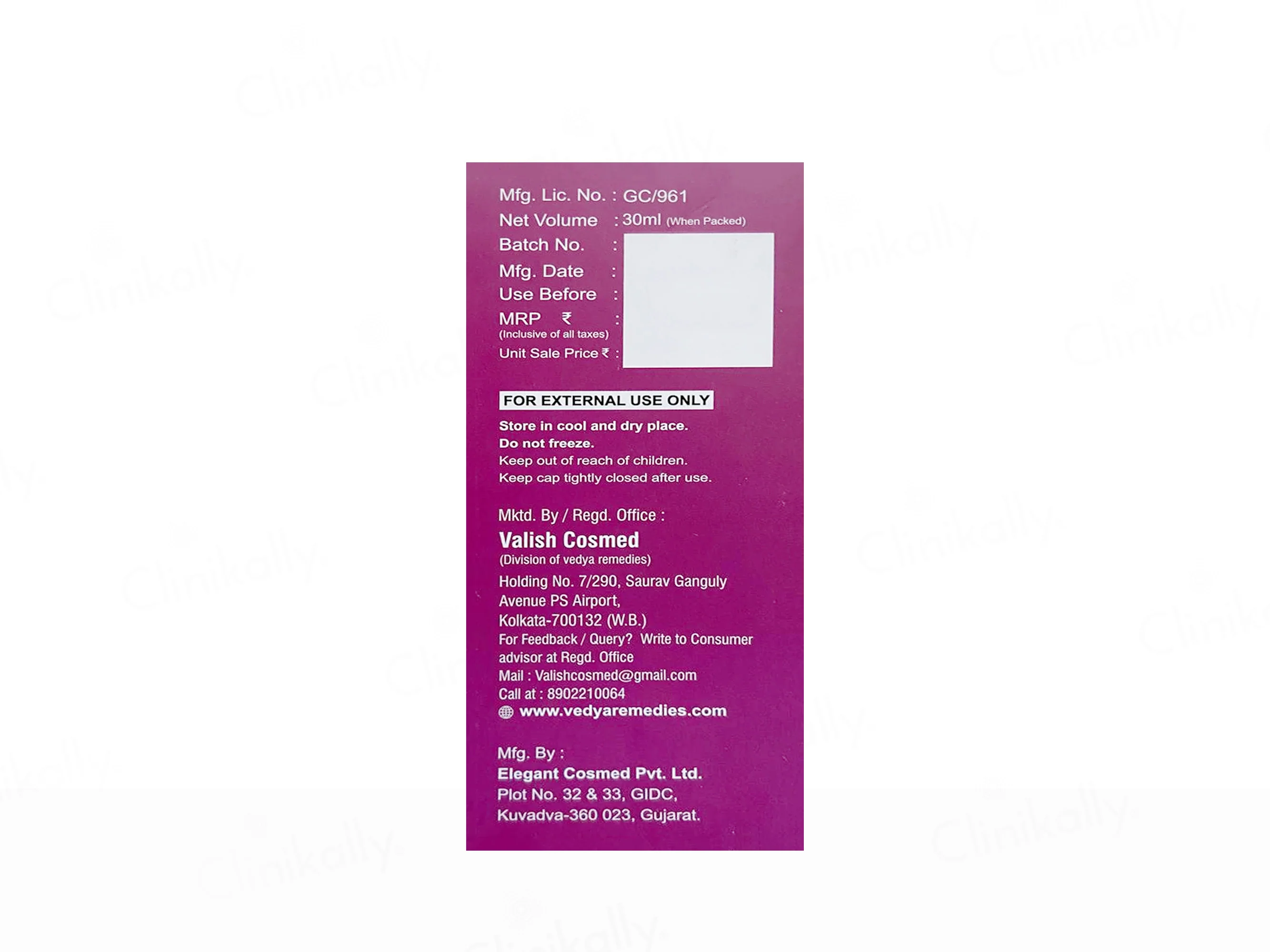 Valish Niacinamide & Hyaluronic Acid Face Serum - Image 3