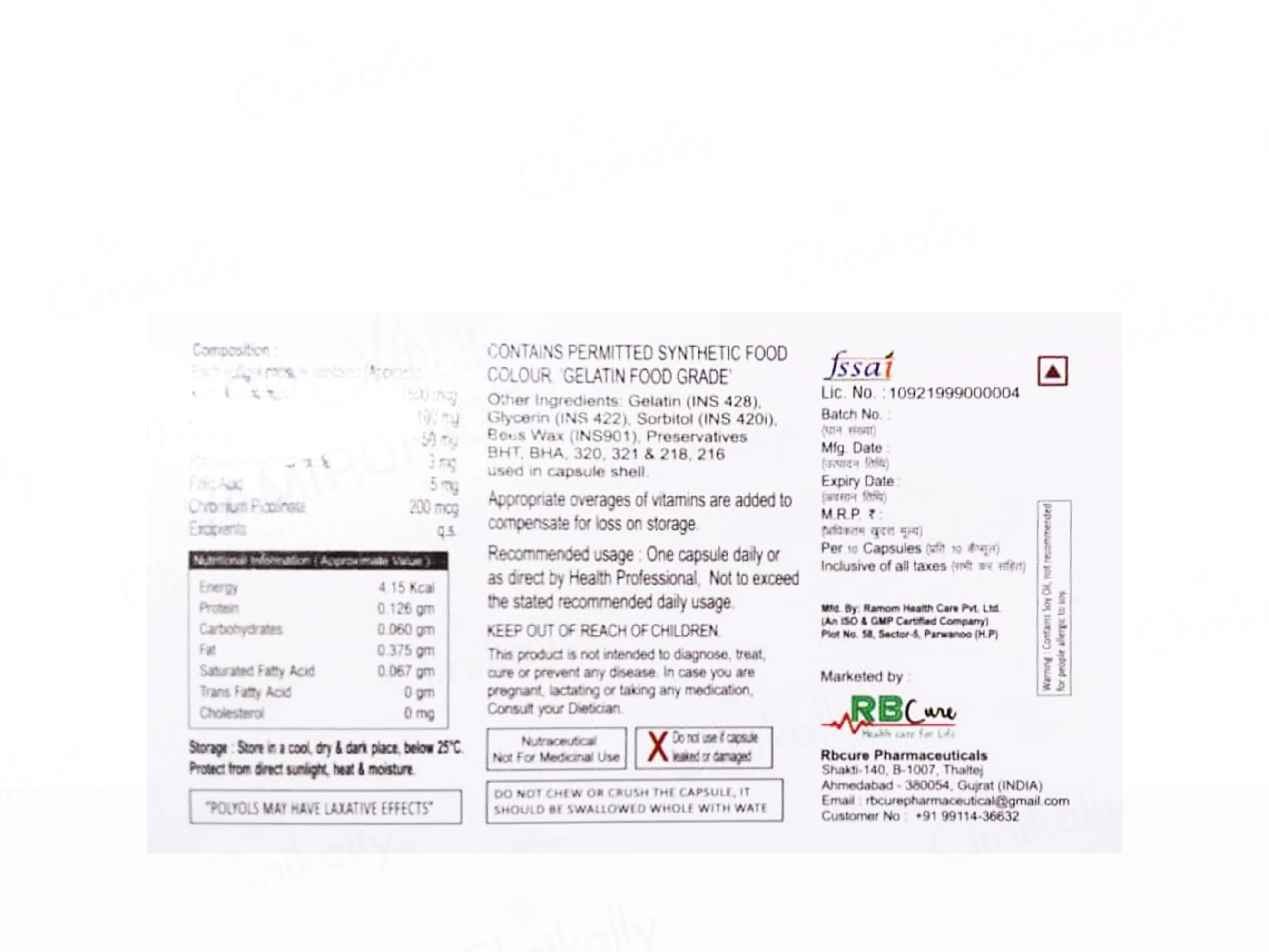 Vamiron-OD Softgel Capsule - Image 2