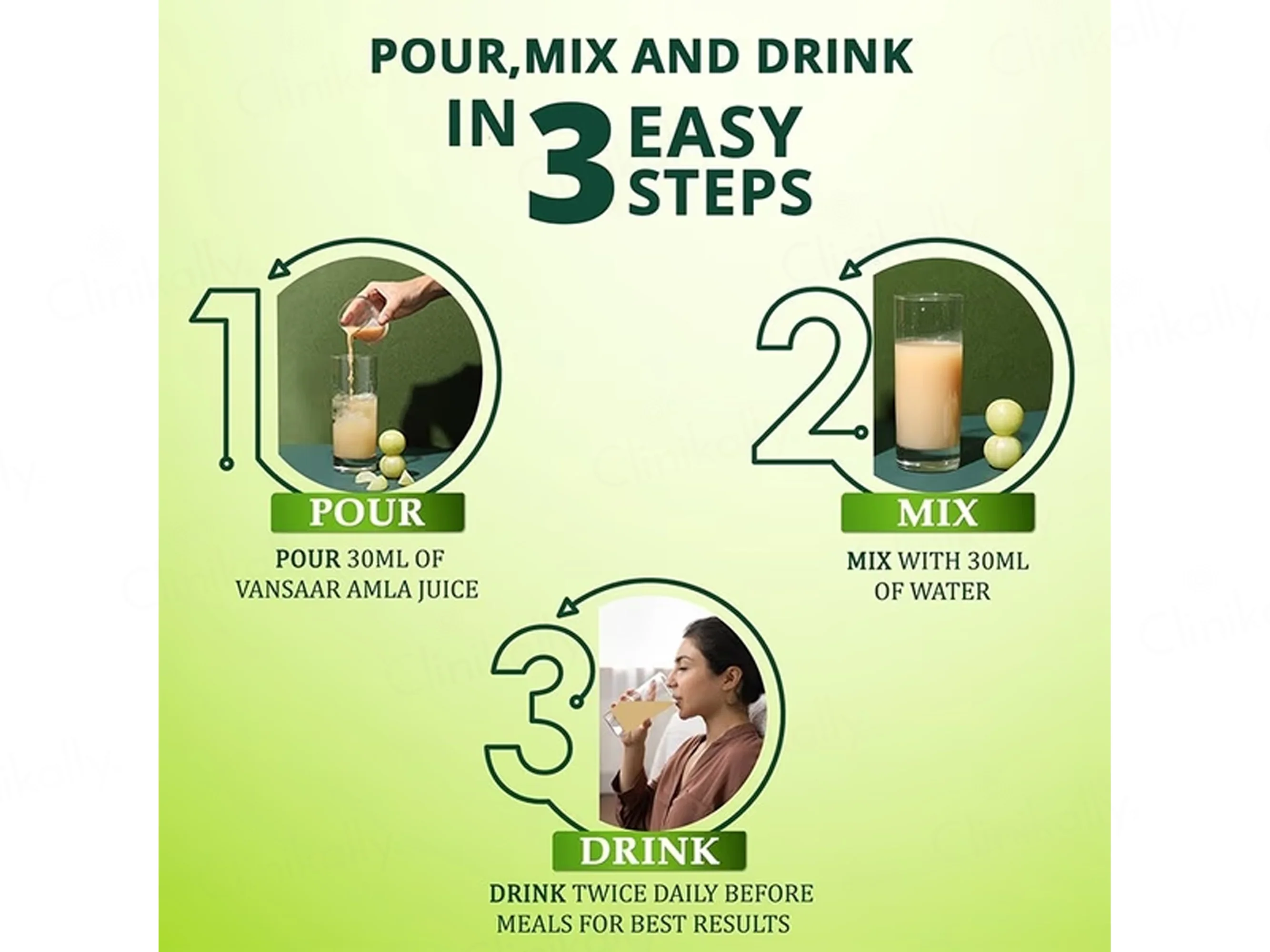 Vansaar 45+ Immunity Booster Amla Supplement Juice - Image 2