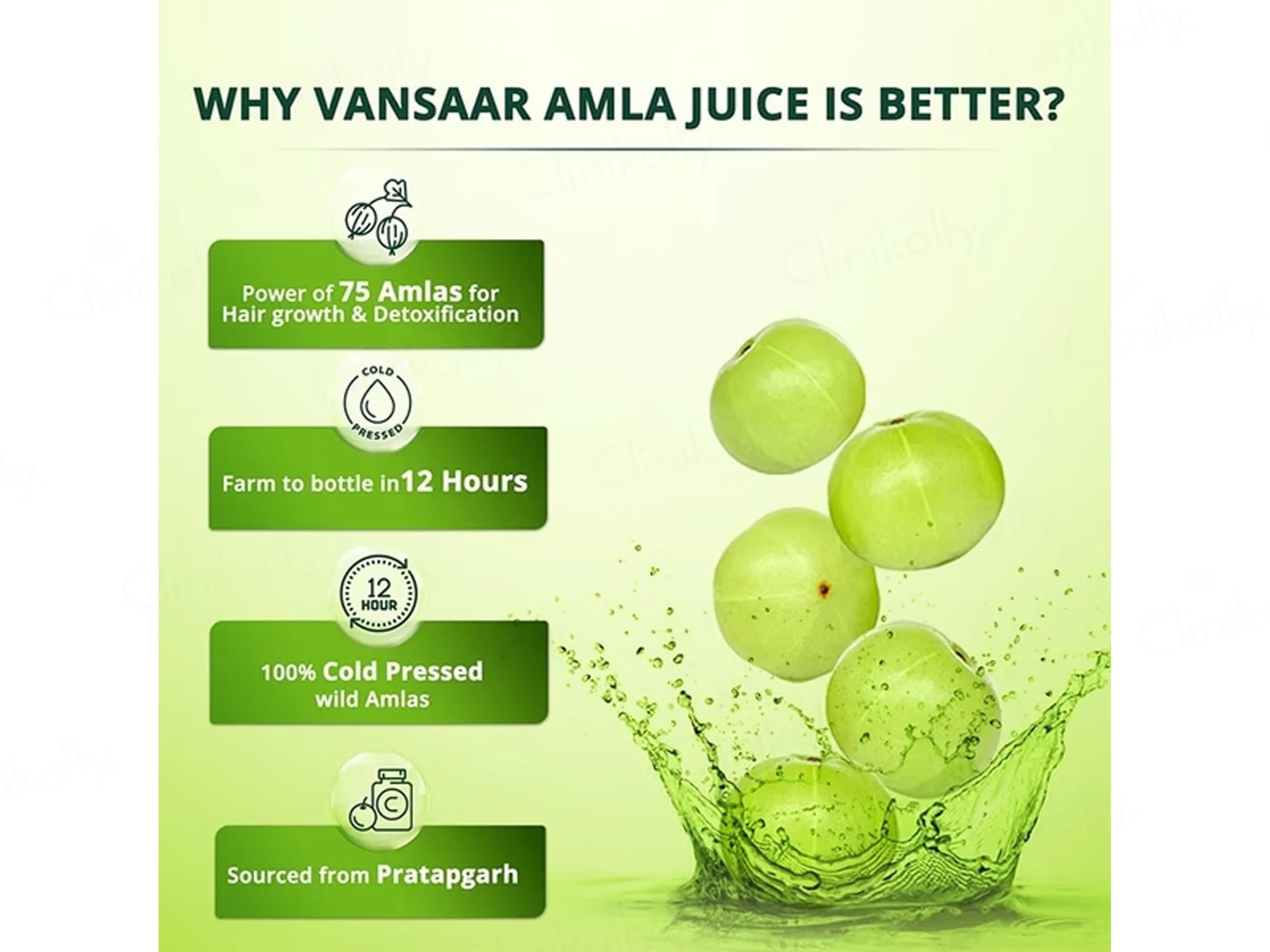 Vansaar 45+ Immunity Booster Amla Supplement Juice - Image 3