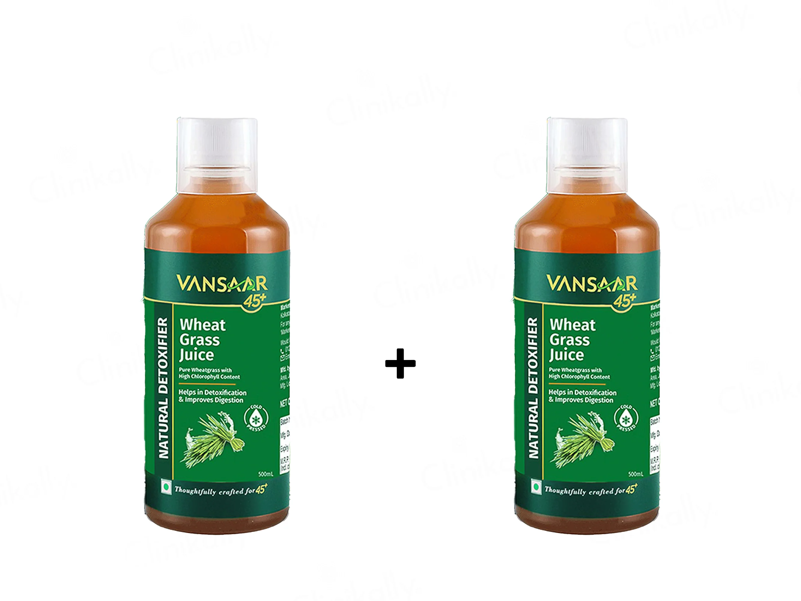 Vansaar 45+ Natural Detoxifier Pure Wheat Grass Supplement Juice - Image 7