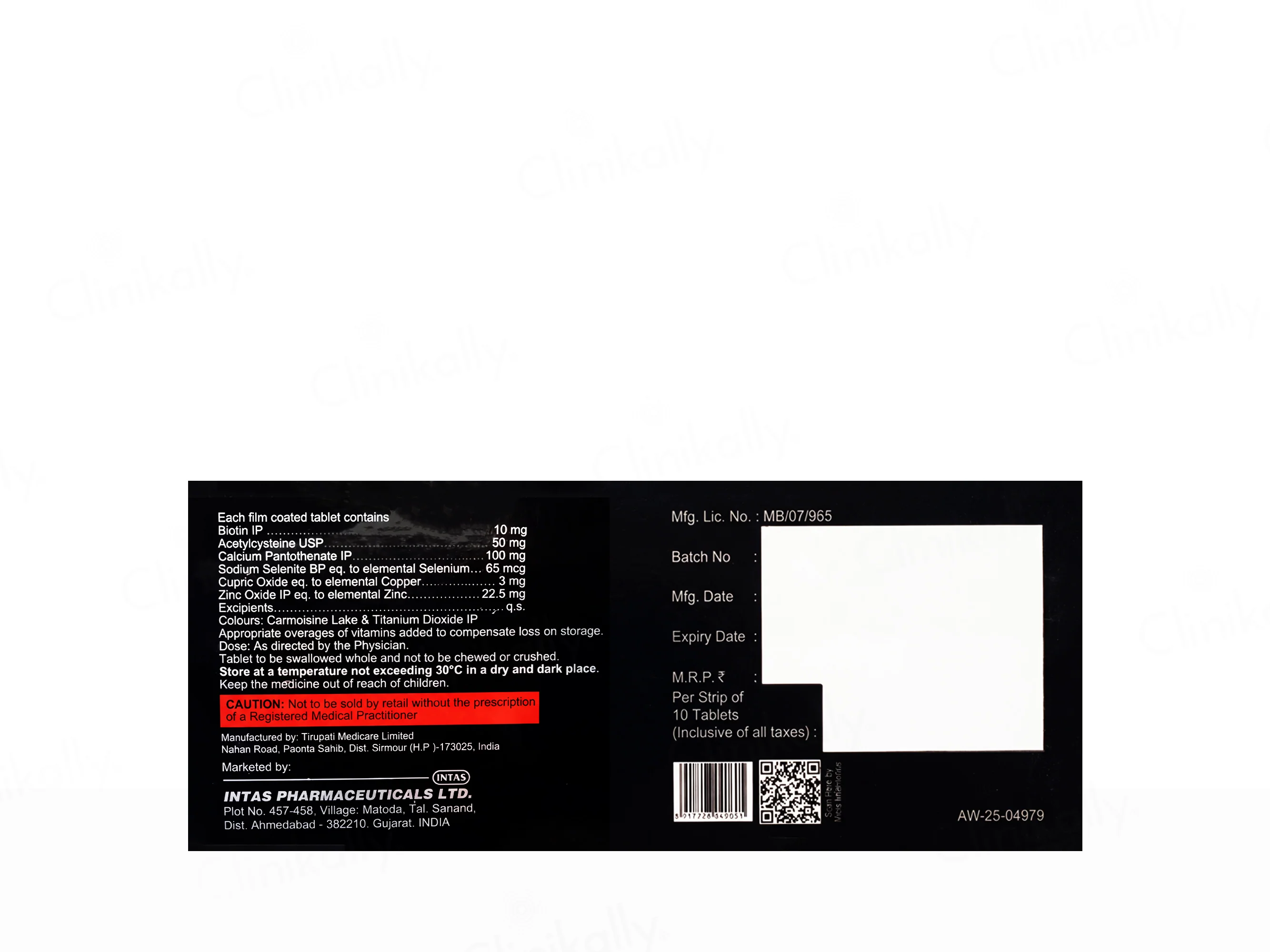 VB7 Blak Hair Tablet - Image 3