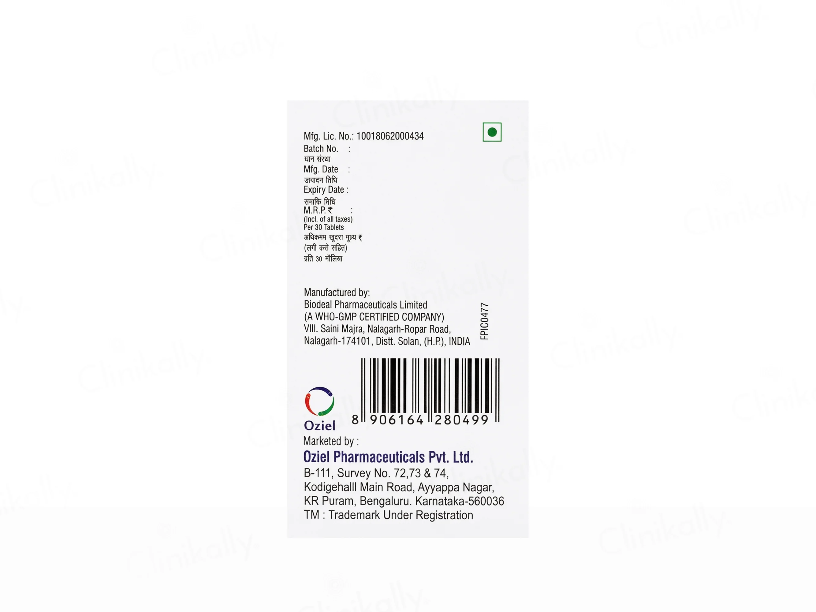 VC-Glow Vitamin C 1000mg Tablet - Image 4