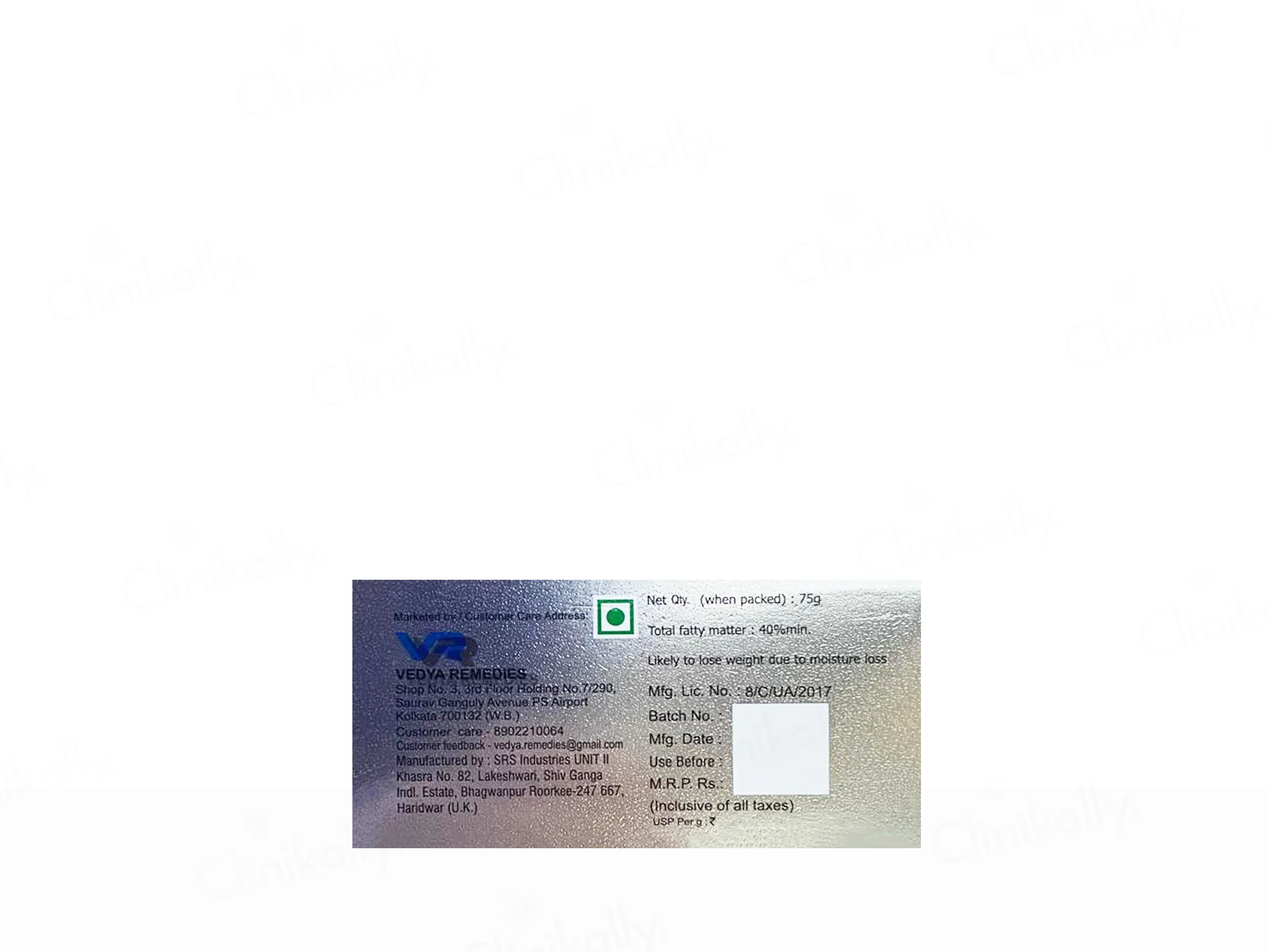Vedadew Moisturizing Syndet Bar - Image 4