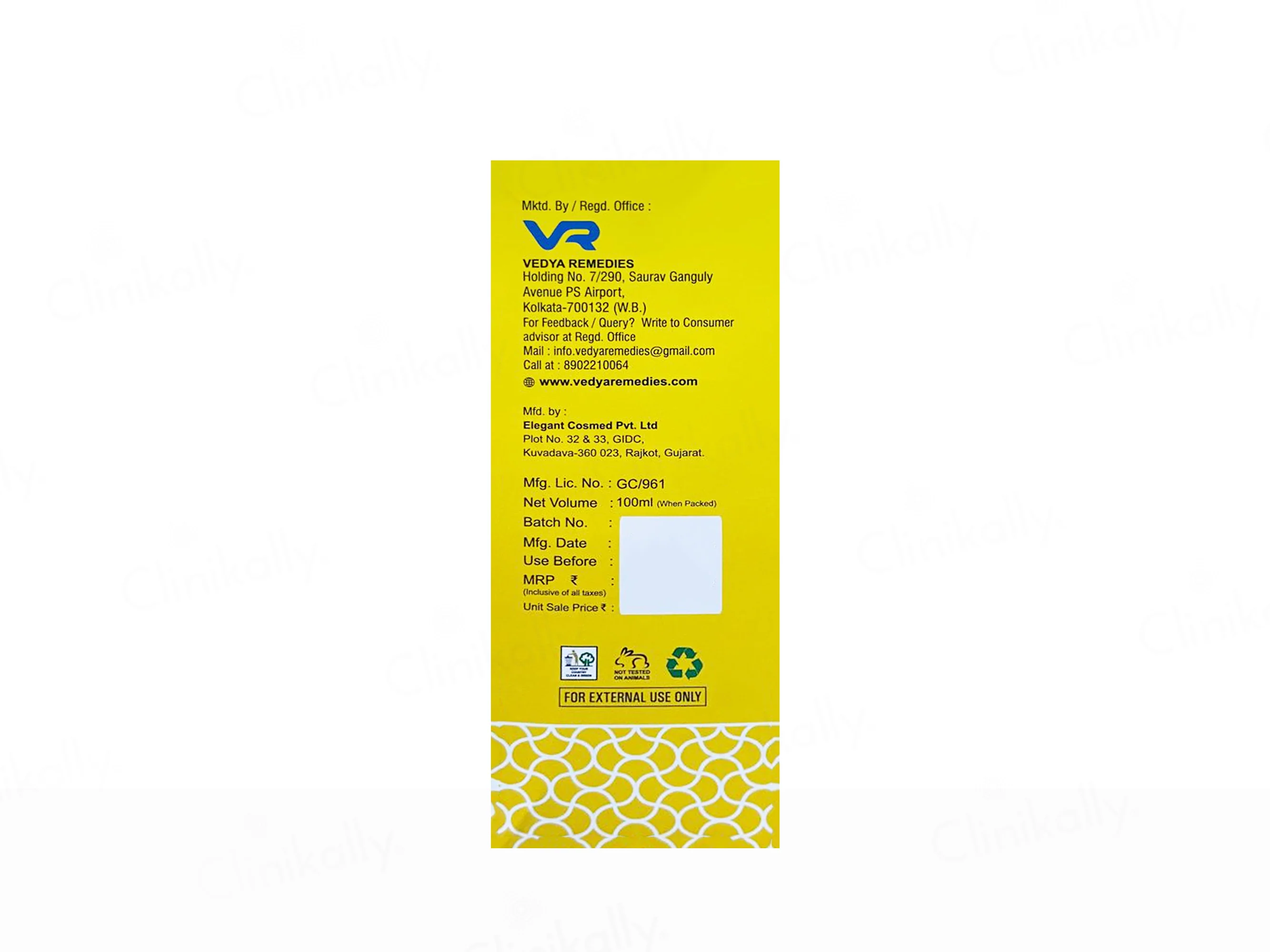 Vedadew Vitamin B3 Skin Rejuvenating Face Wash - Image 3