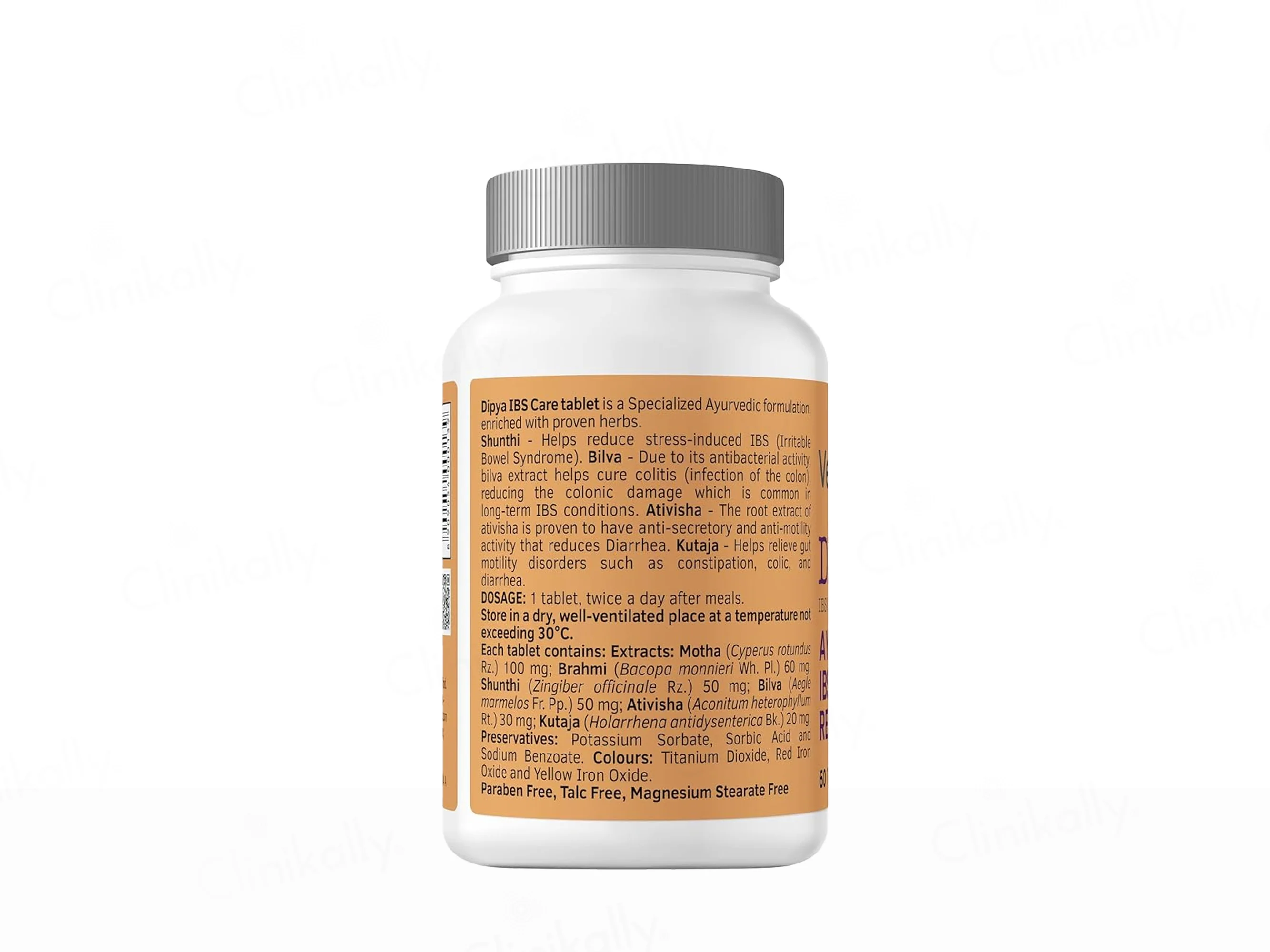 Vedistry Dipya Ayurvedic IBS Relief Tablet - Image 2