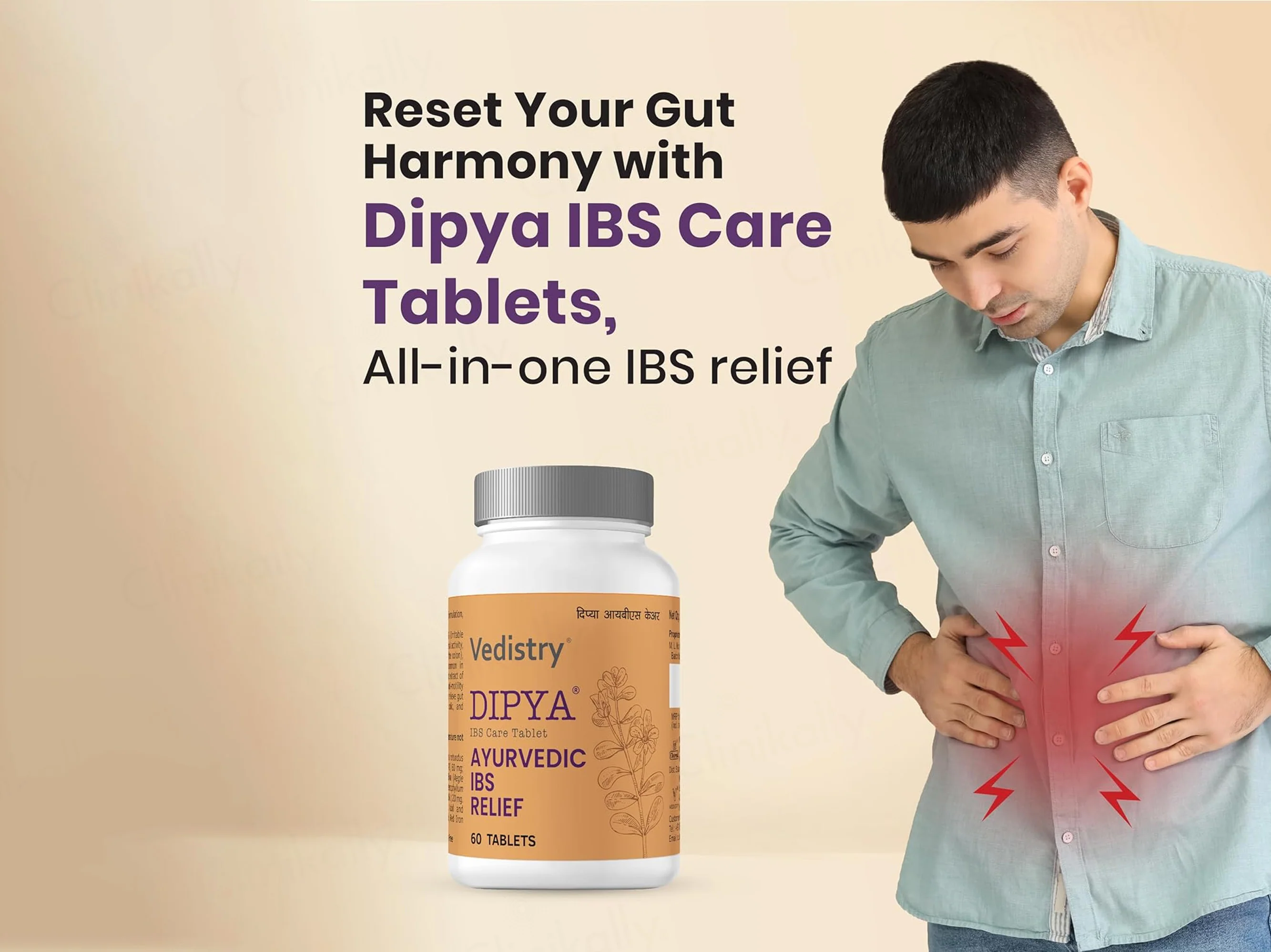 Vedistry Dipya Ayurvedic IBS Relief Tablet - Image 4