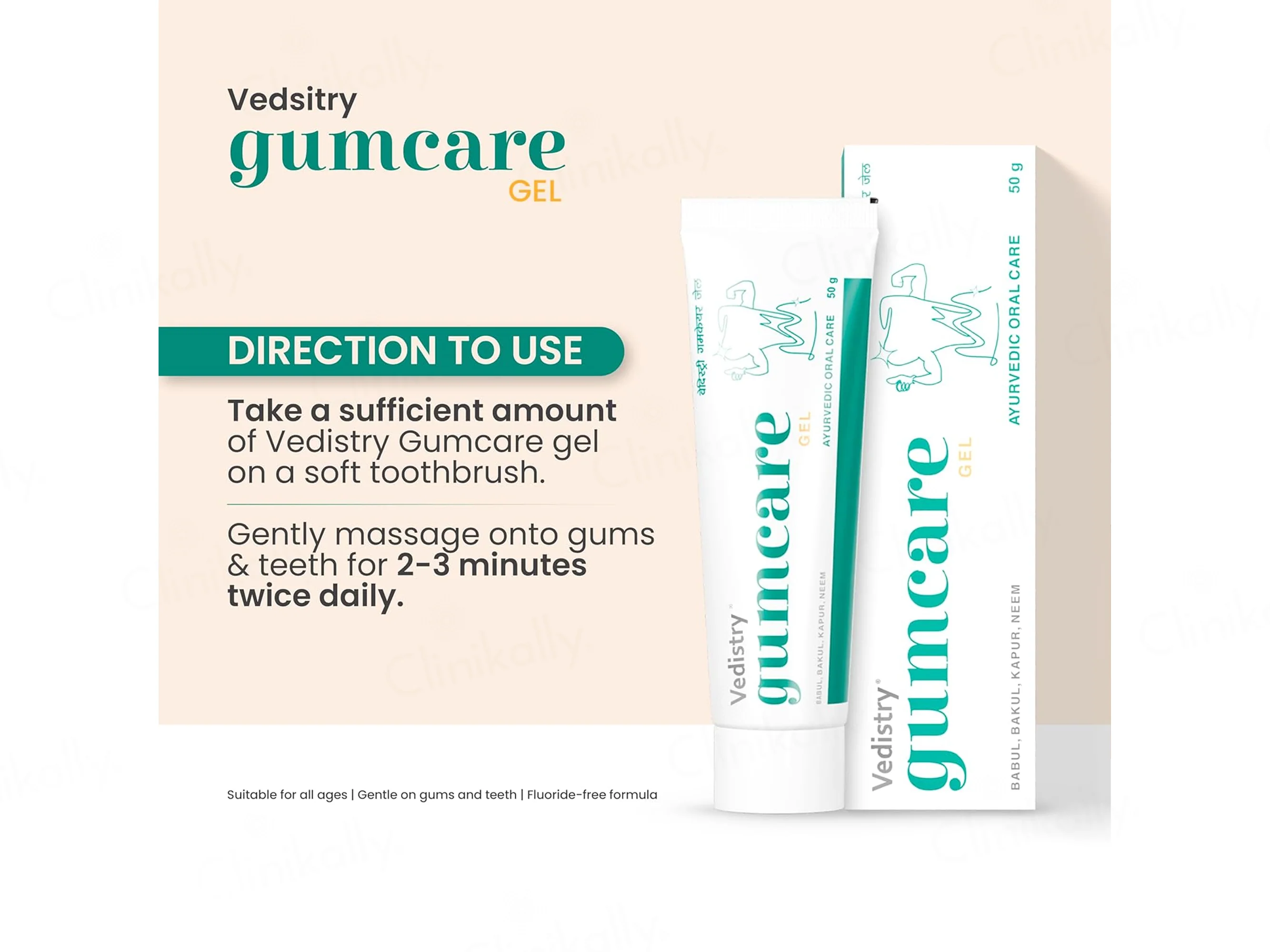 Vedistry Gumcare Ayurvedic Oral Care Gel - Image 4