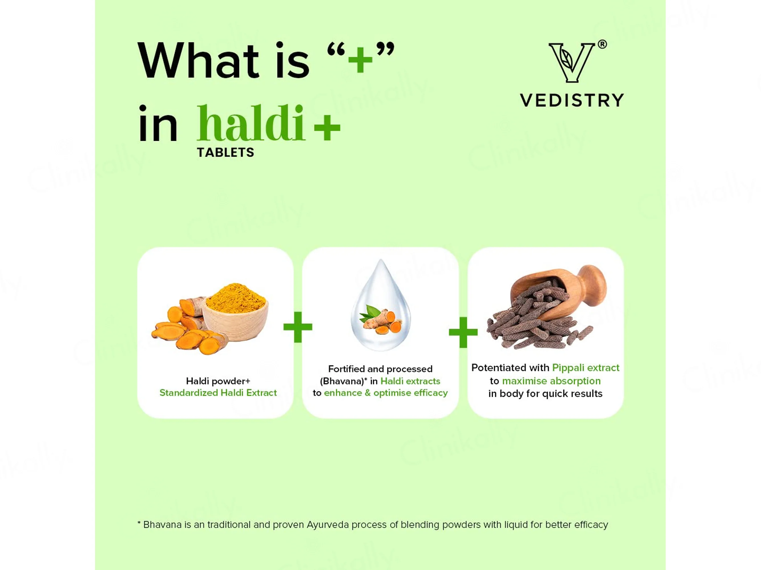 Vedistry Haldi+ Ayurvedic Tablet - Image 3