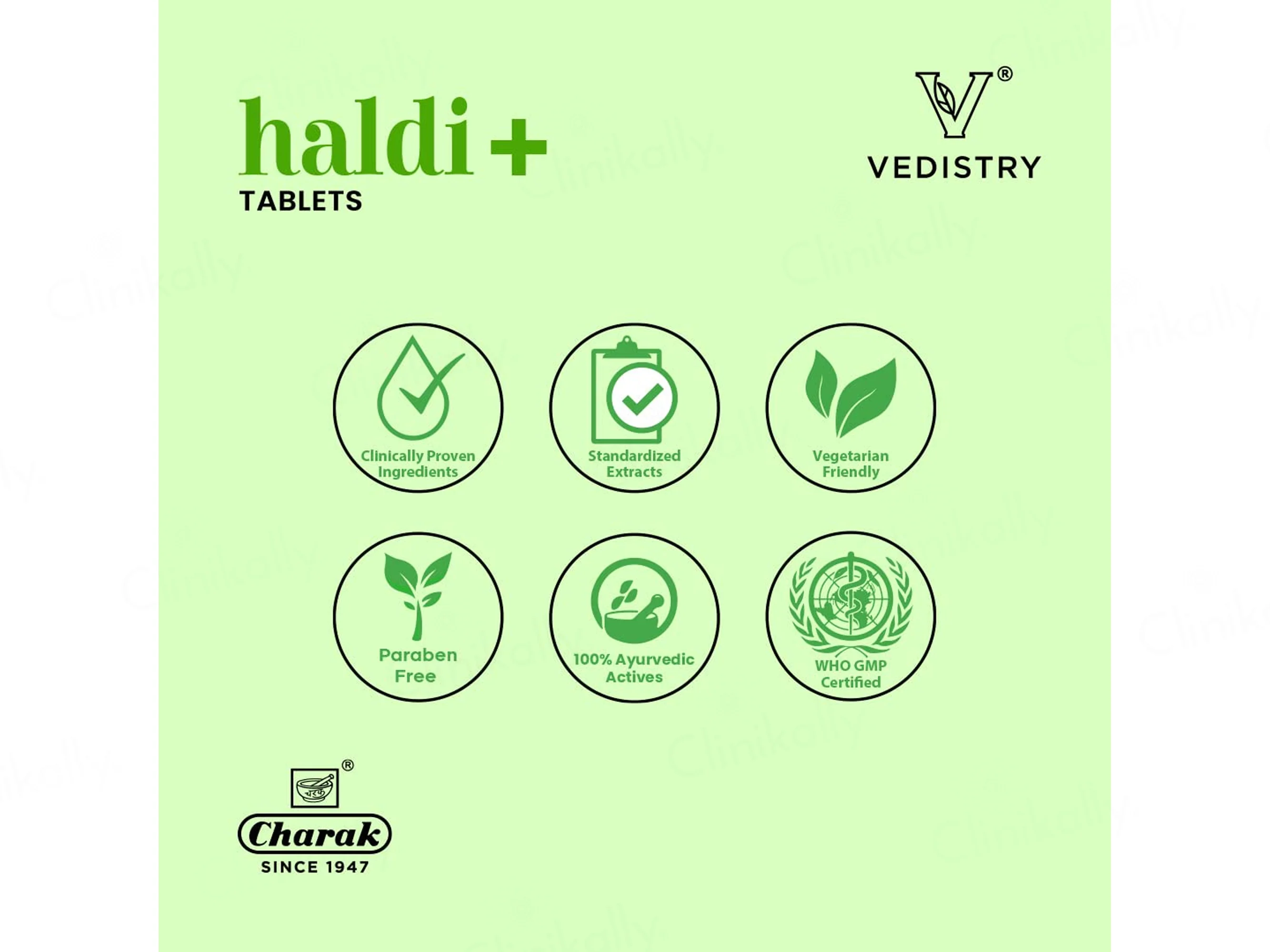 Vedistry Haldi+ Ayurvedic Tablet - Image 7