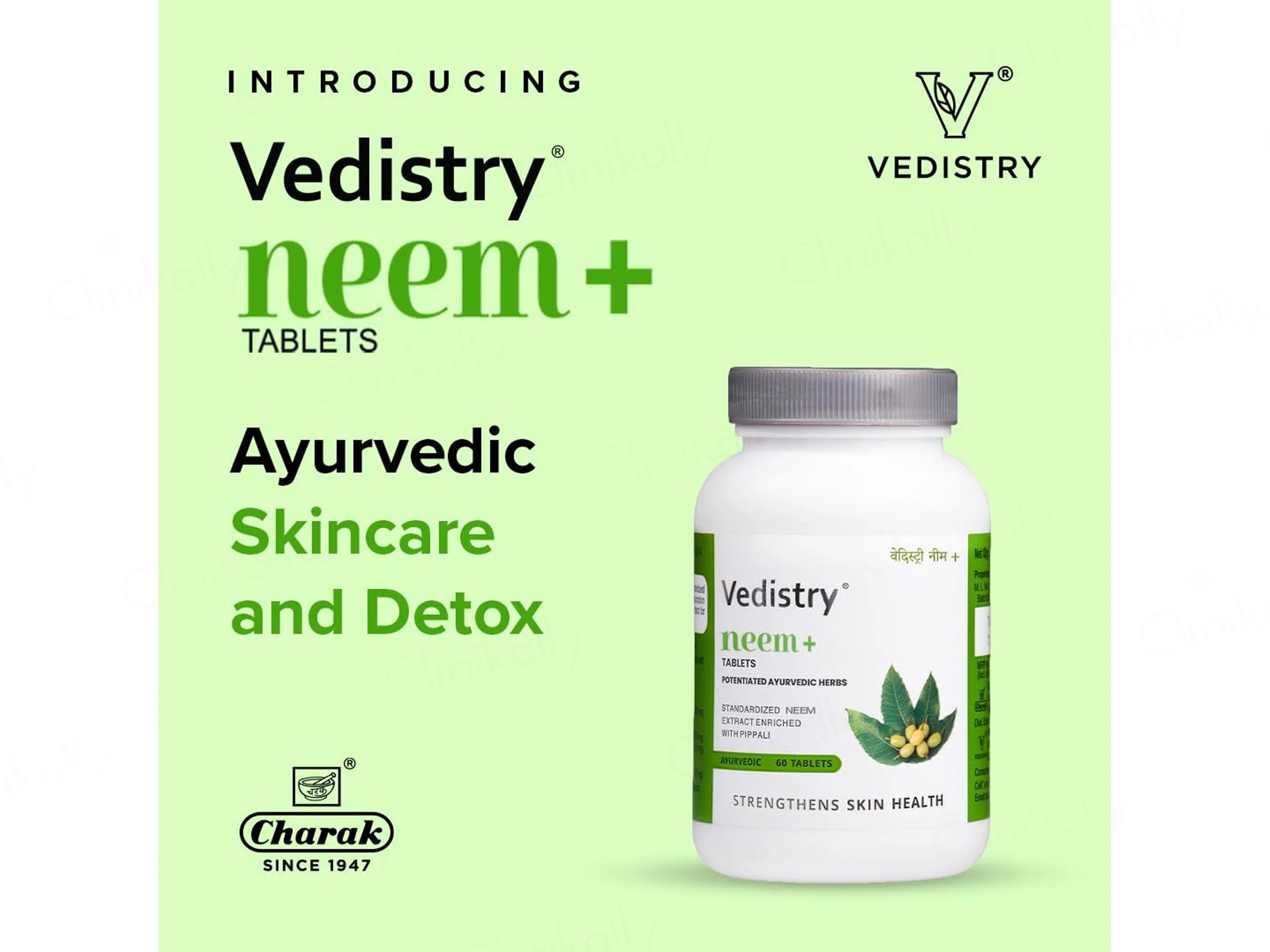 Vedistry Neem+ Ayurvedic Tablet - Image 2