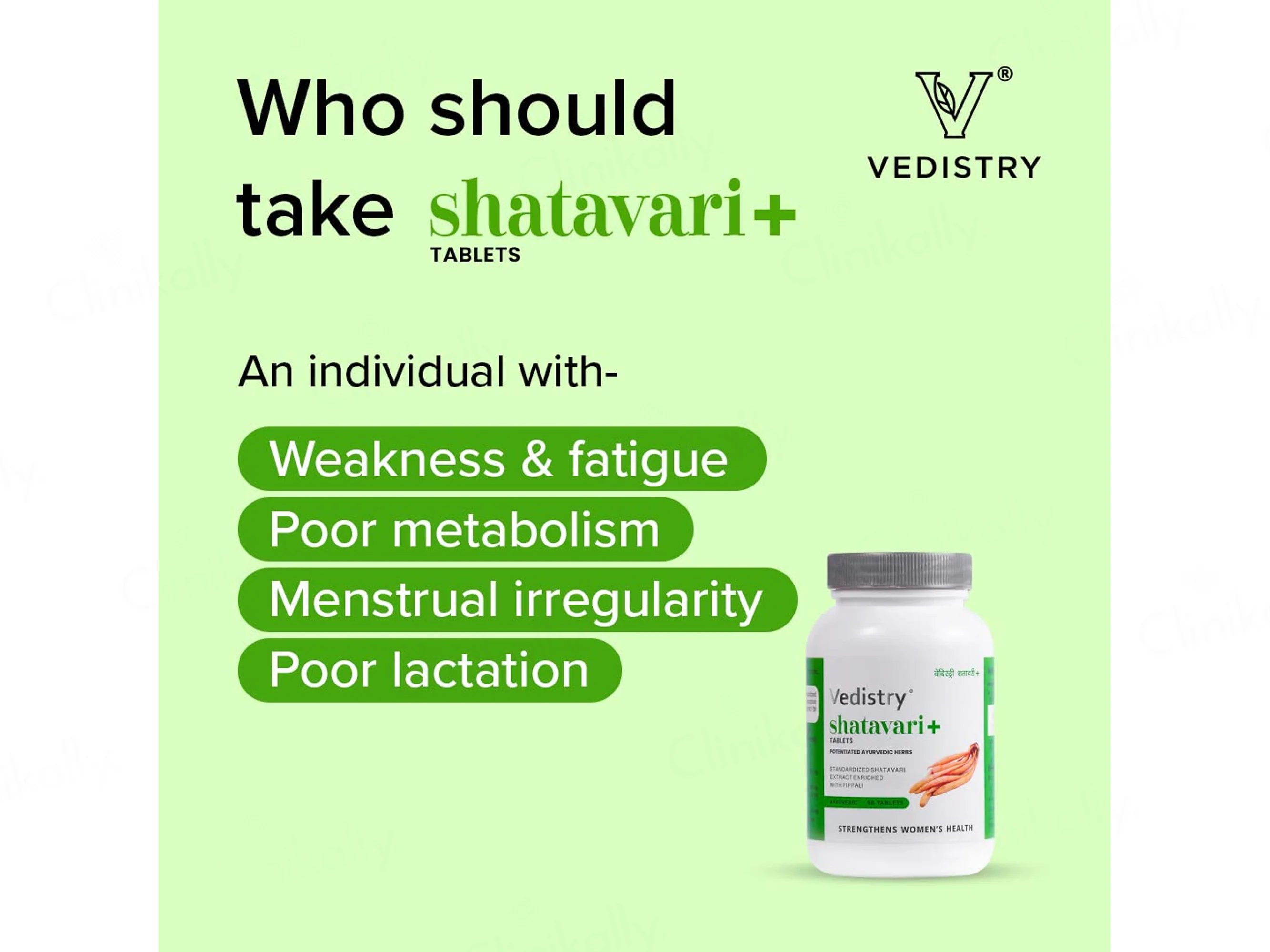 Vedistry Shatavari+ Ayurvedic Tablet - Image 5