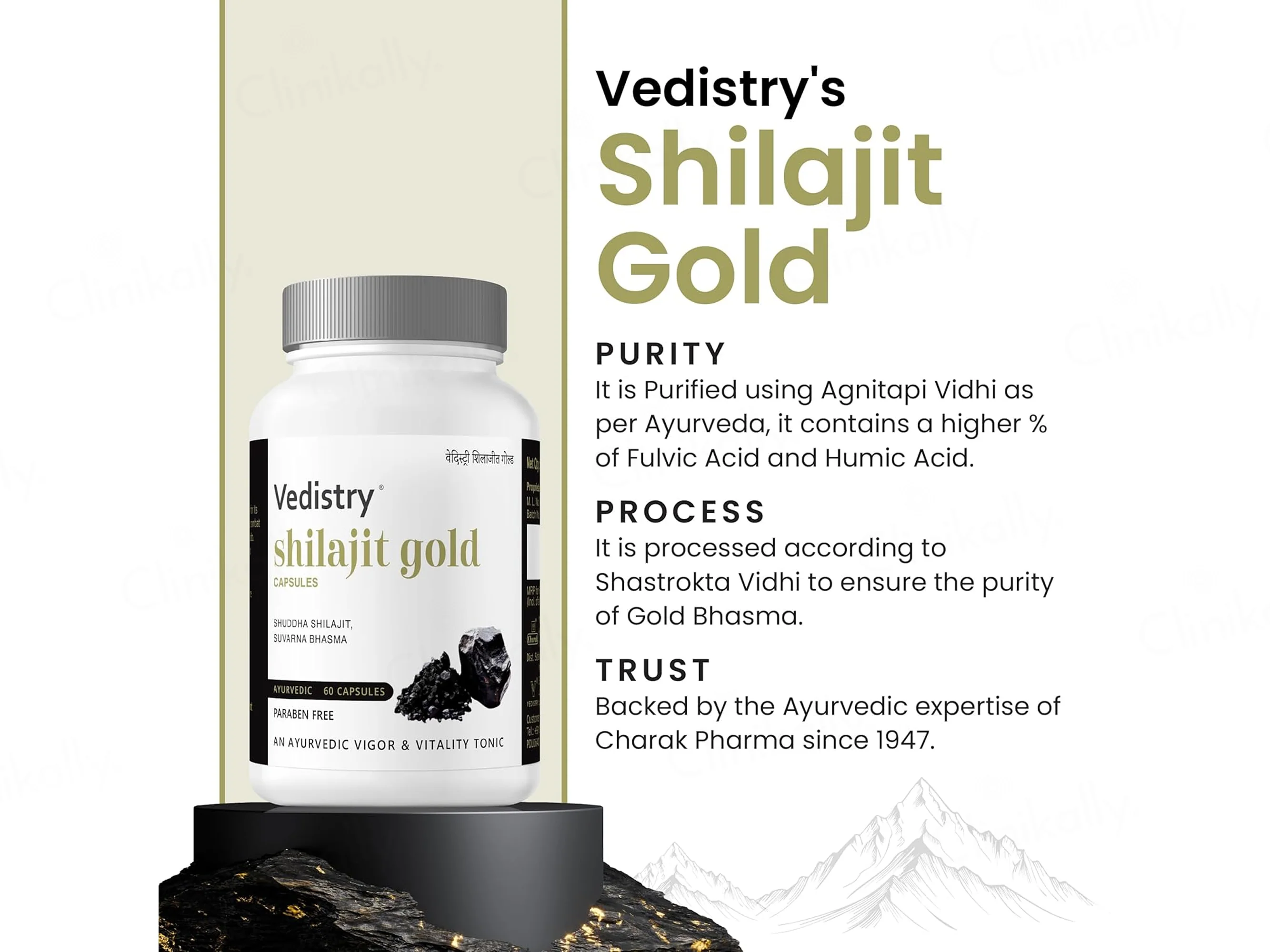 Vedistry Shilajit Gold Ayurvedic Capsule - Image 5