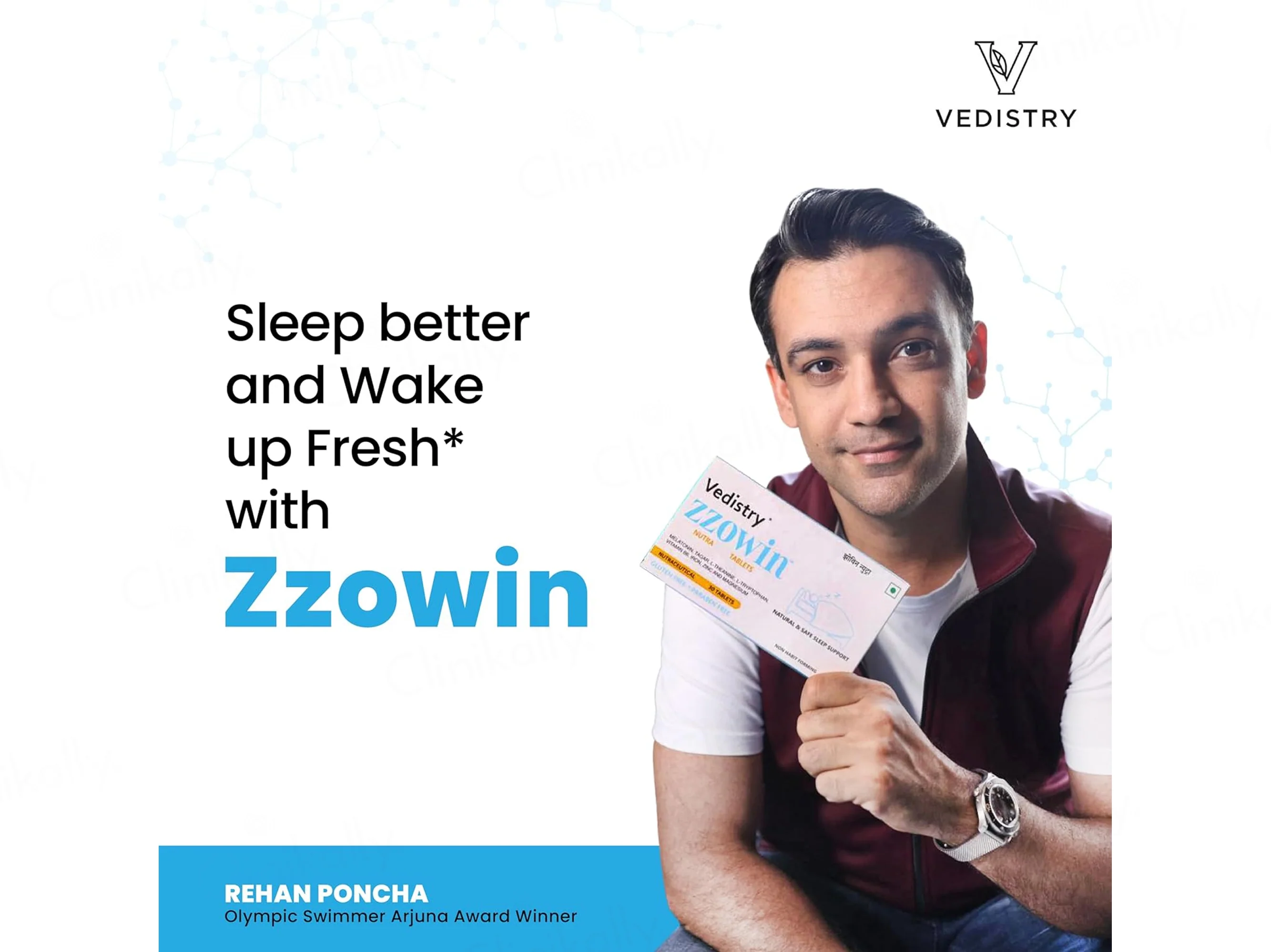 Vedistry Zzowin Nutra Tablet For Natural & Safe Sleep - Image 2