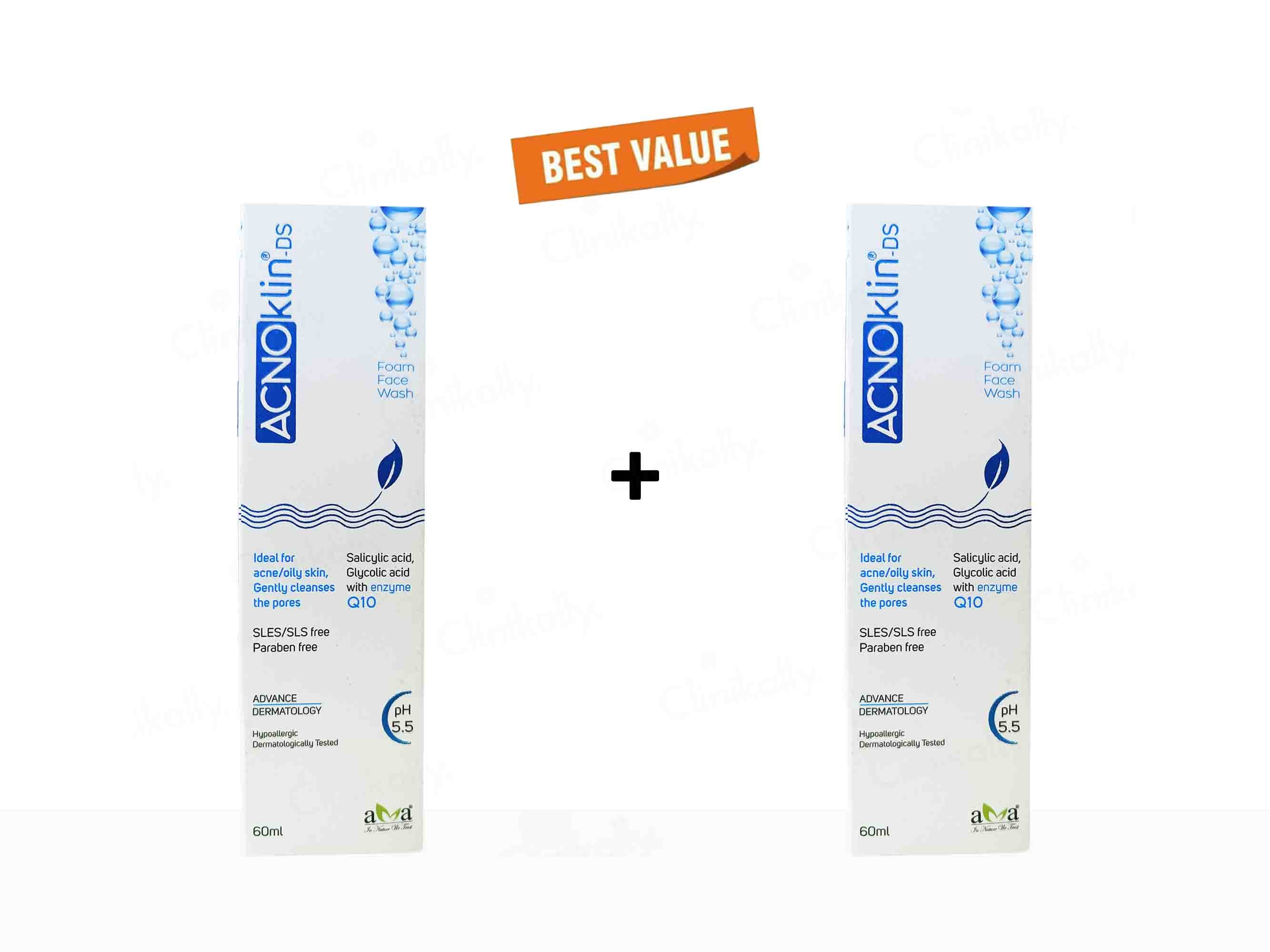 Vegetal Acnoklin-DS Foam Face Wash - Image 6