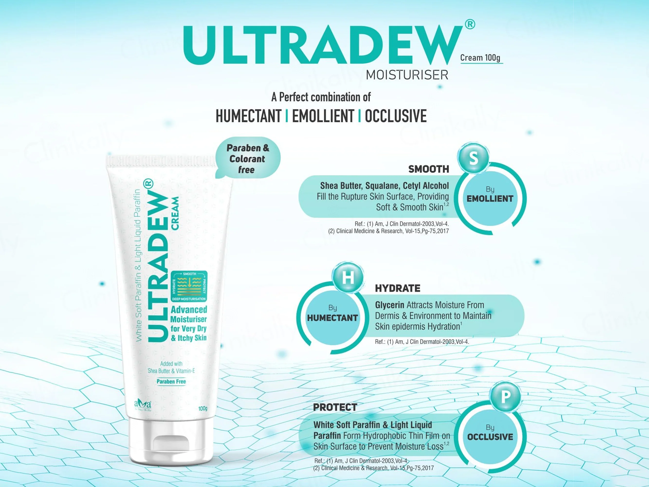 Vegetal Ultradew Advanced Moisturiser Cream For Very Dry & Itchy Skin - Image 3