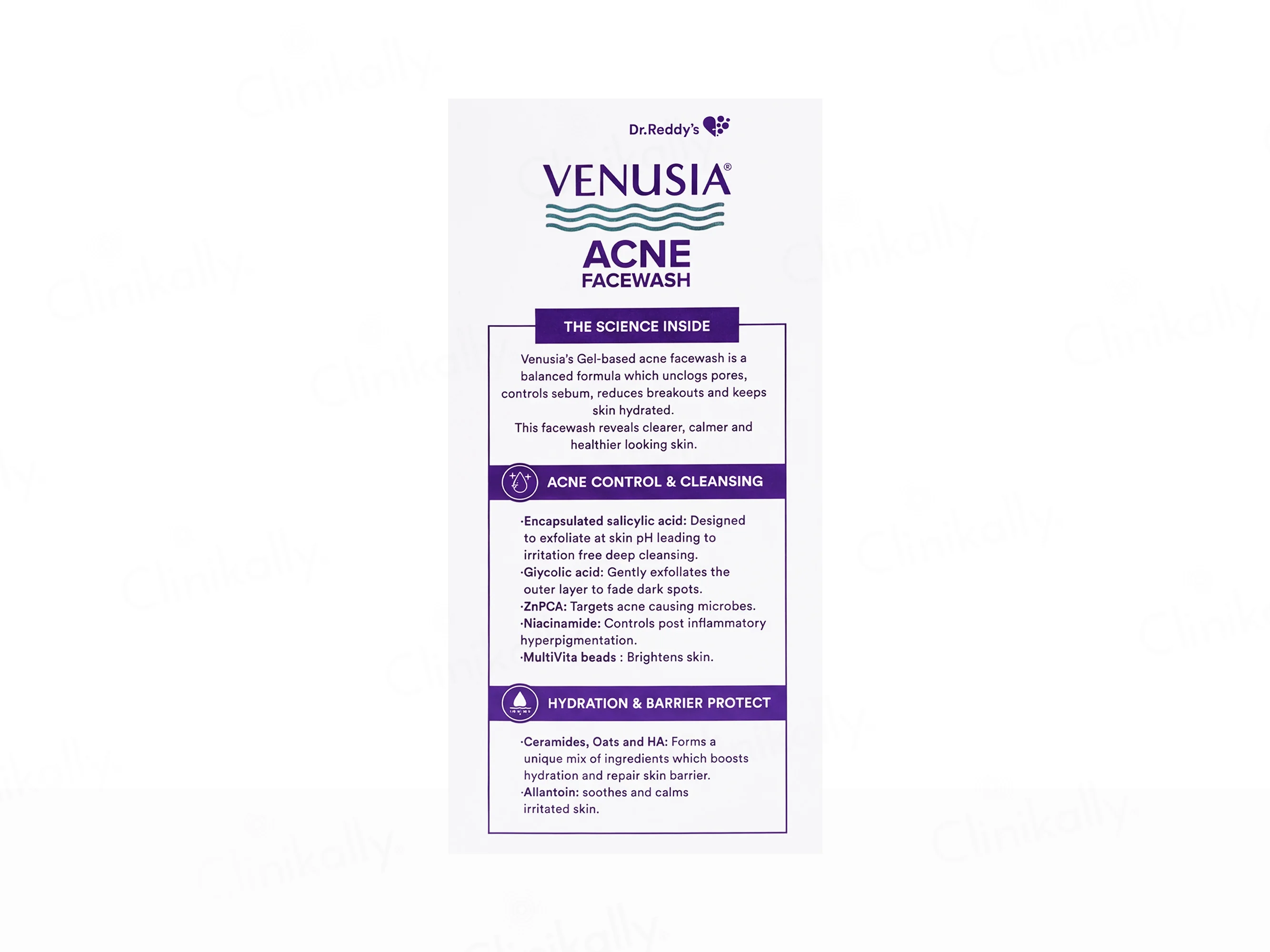 Venusia Acne Facewash - Image 3