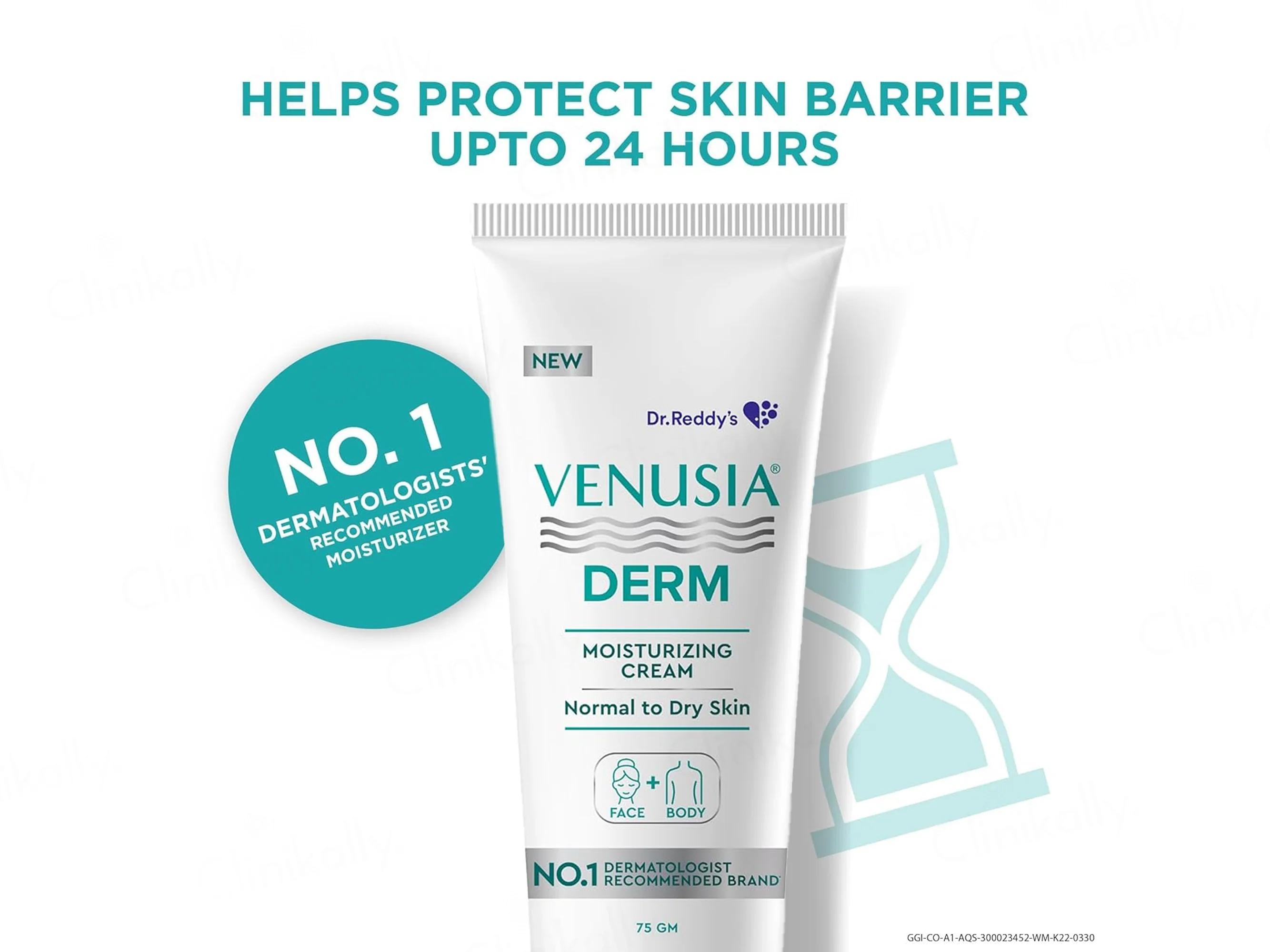 Venusia Derm Face & Body Moisturizing Cream - Image 3