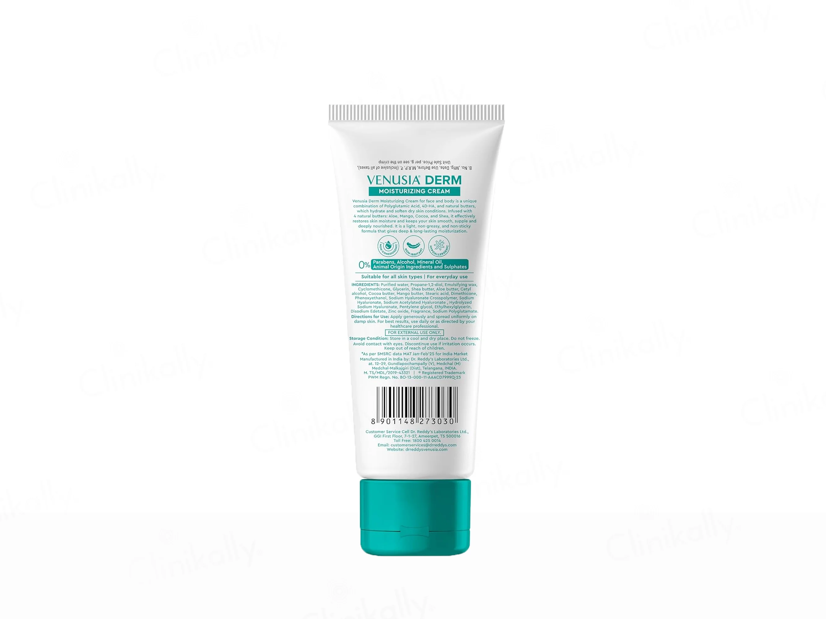 Venusia Derm Face & Body Moisturizing Cream - Image 7
