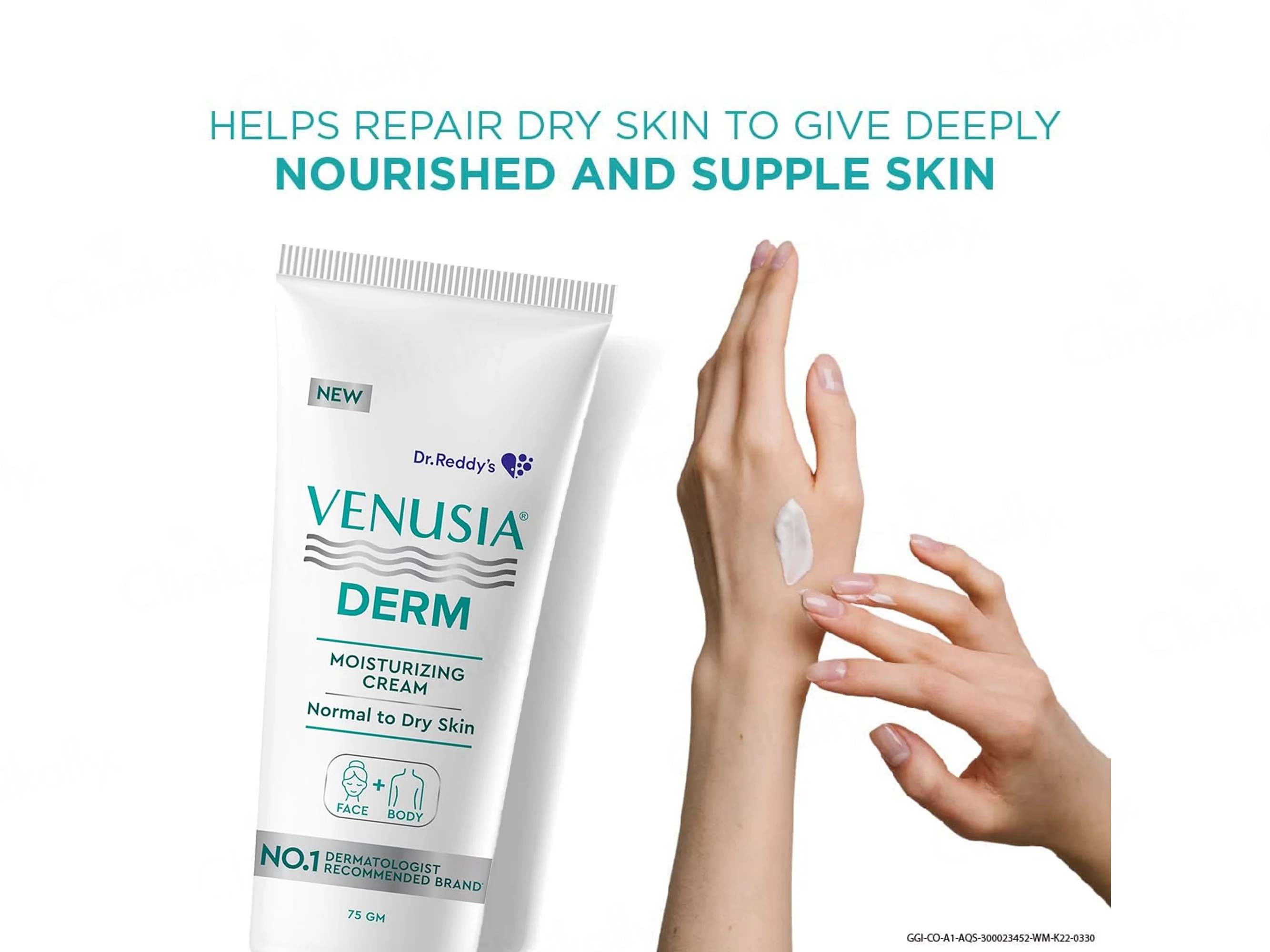 Venusia Derm Face & Body Moisturizing Cream - Image 8